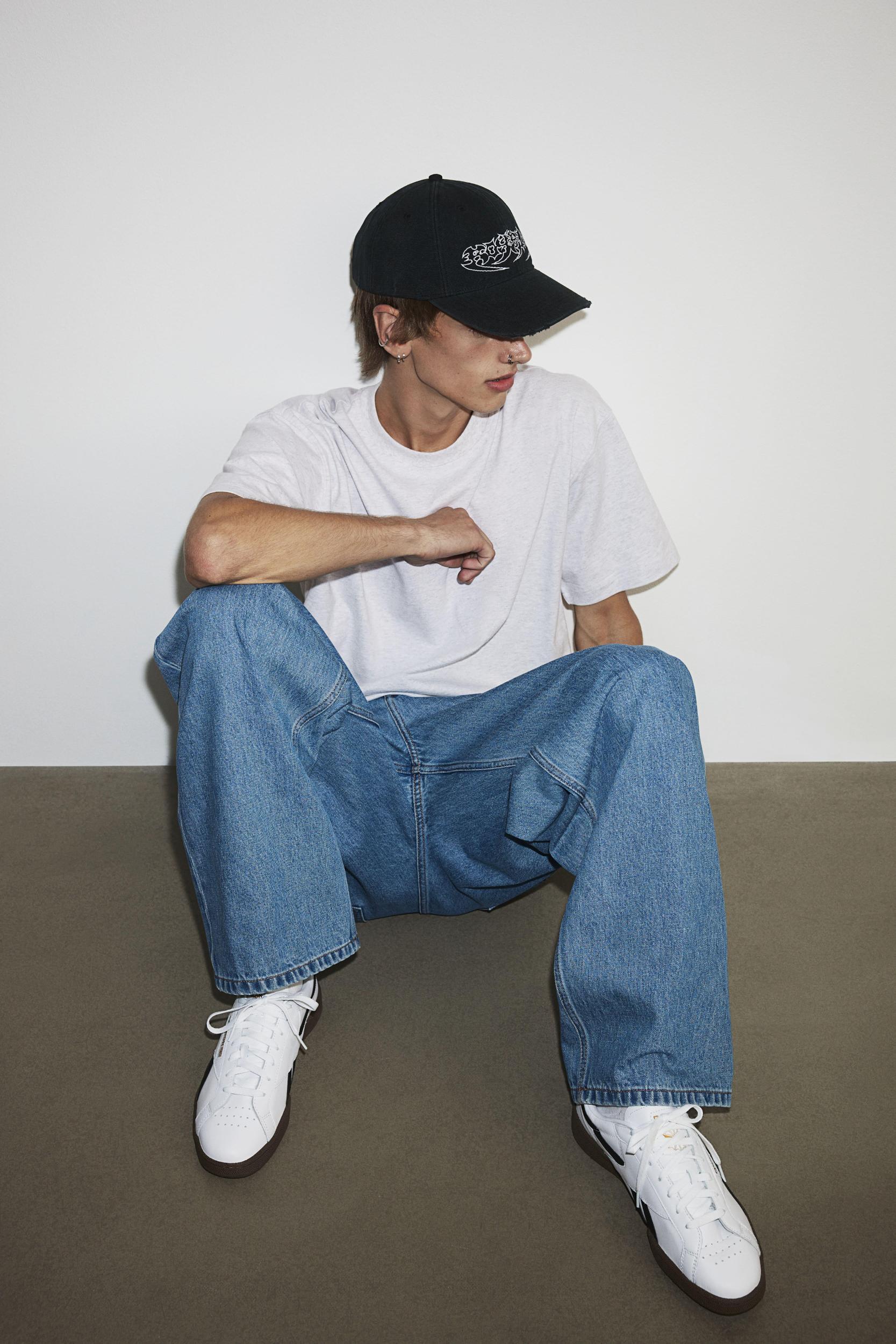 Oversized Fit Cotton T-shirt Product Image