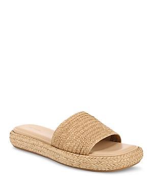 Vince Womens Eva Raffia Slide Sandals Product Image