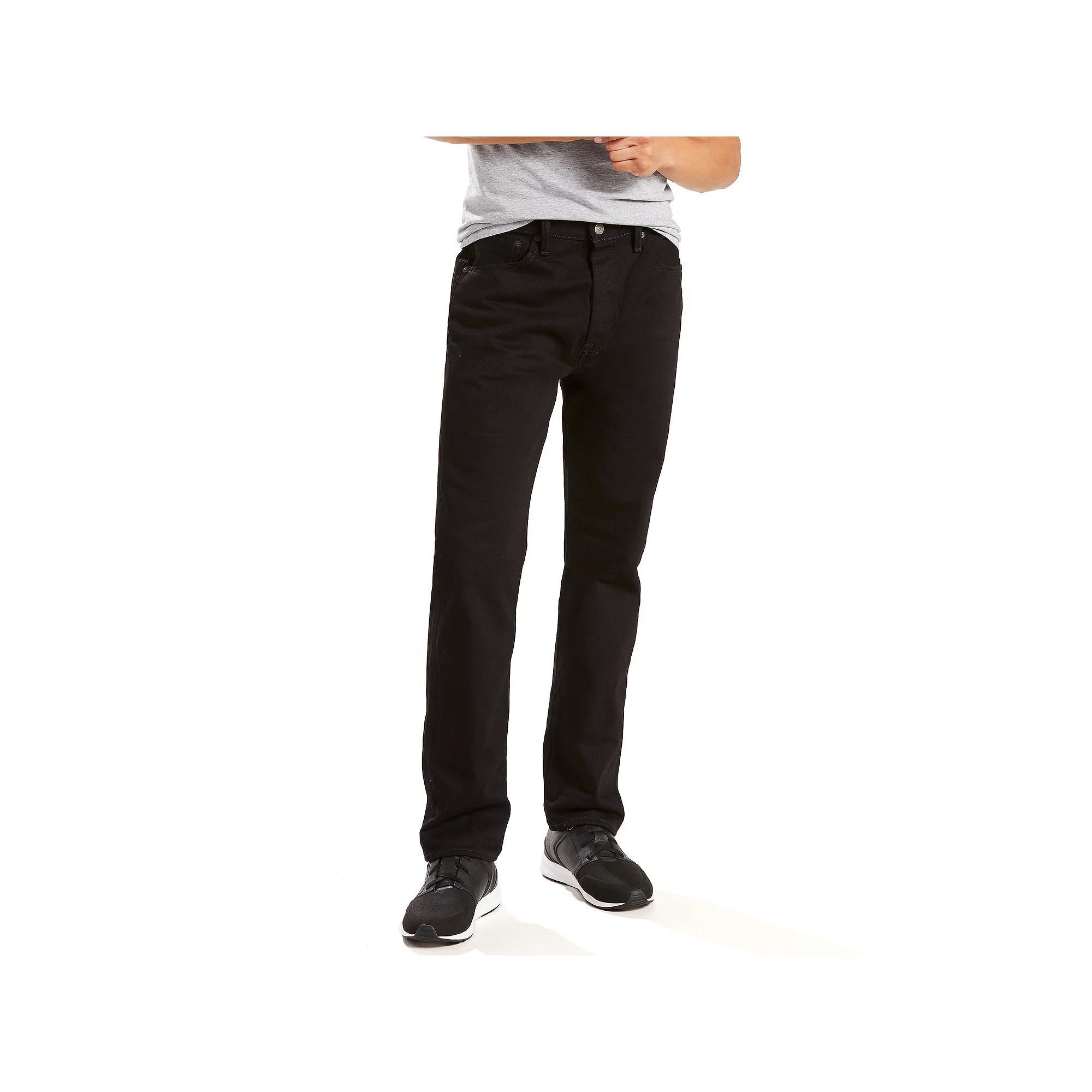 Men's Levi's® 501™ Original Fit Stretch Jeans, Size: 31X34, Black Product Image