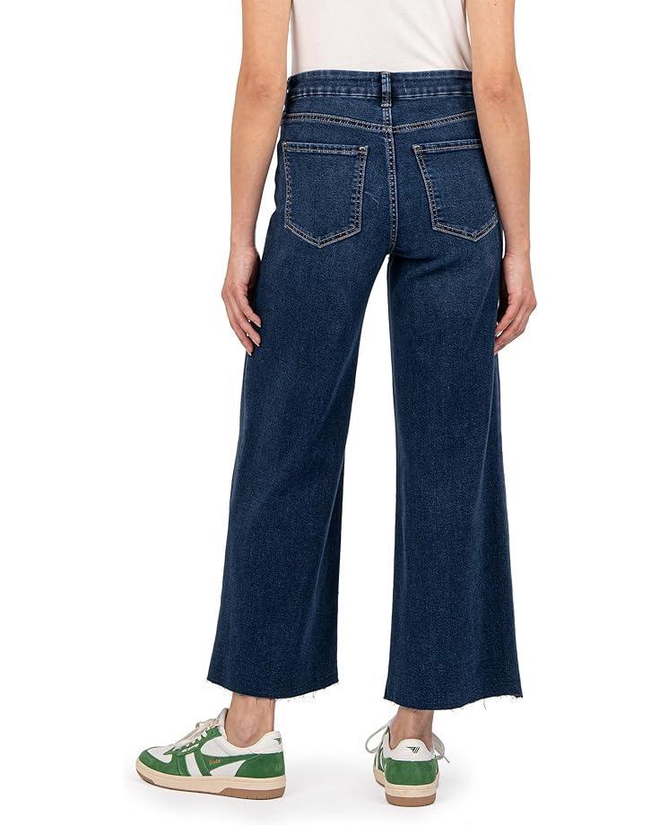 Meg High Rise Fab Ab Wide Leg Raw Hem-Long Inseam Product Image