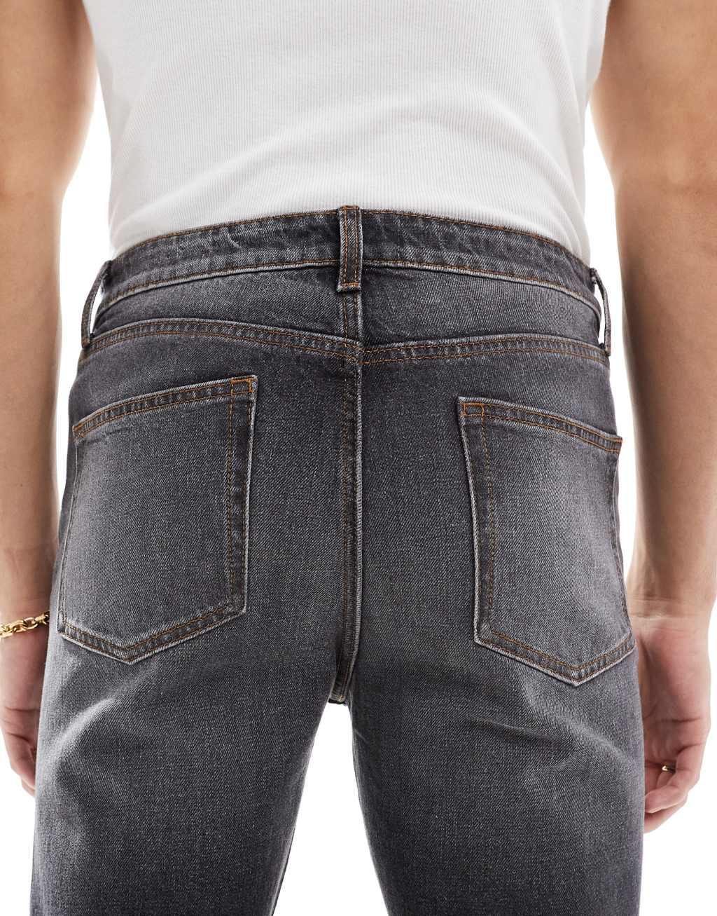 ASOS DESIGN skinny jeans in black Product Image