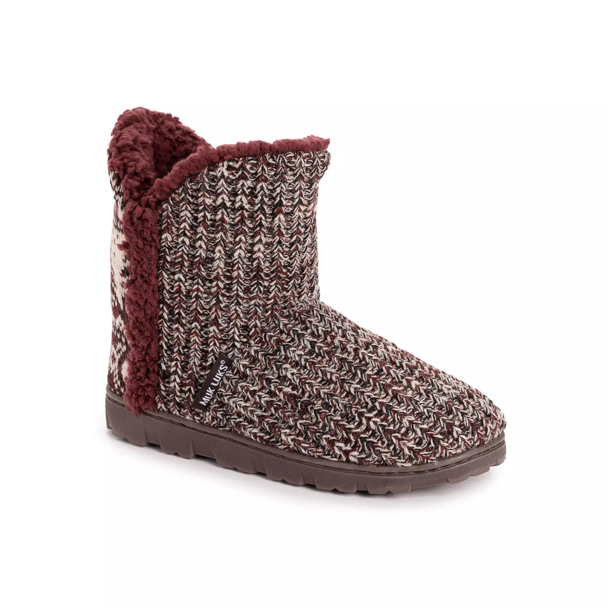 MUK LUKS Cheyenne Womens Slipper Boots Product Image