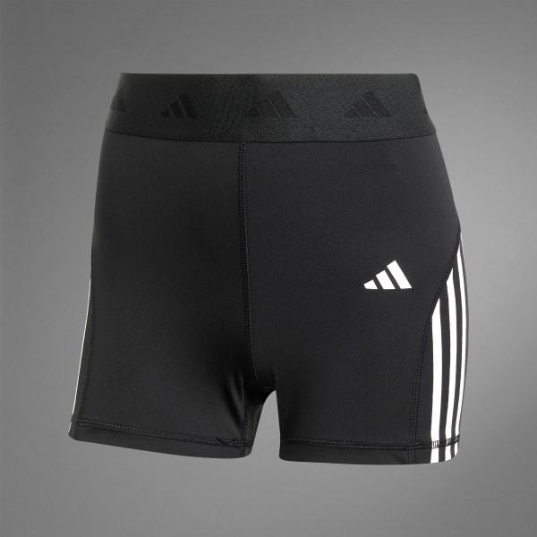 adidas Hyperglam 3-Inch Leggings Core Black XL Womens Product Image