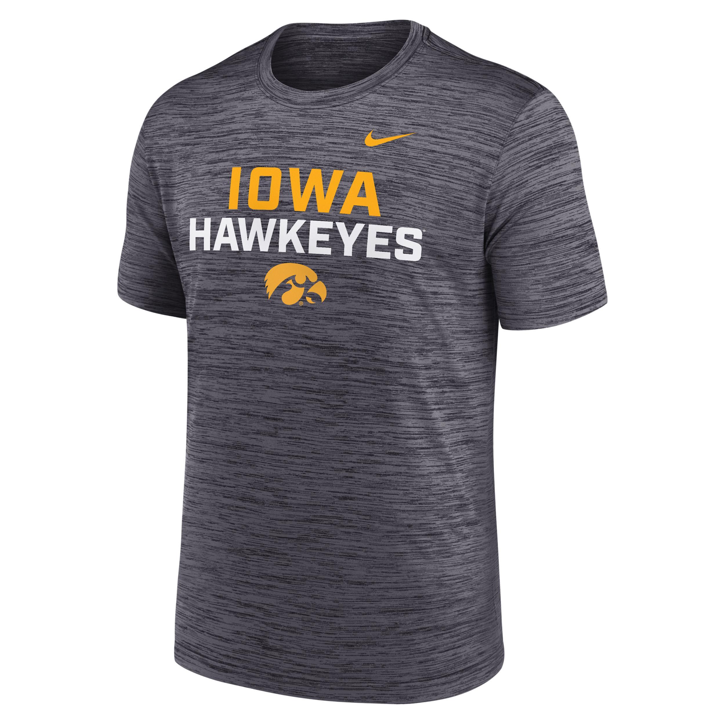 Iowa Campus Center Stack Velocity Nike Men's Dri-FIT College T-Shirt Product Image
