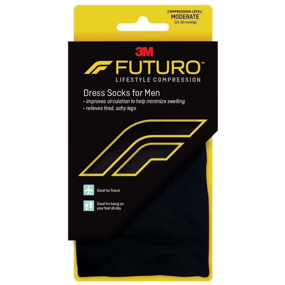FUTURO Dress Socks for Men - Black Product Image