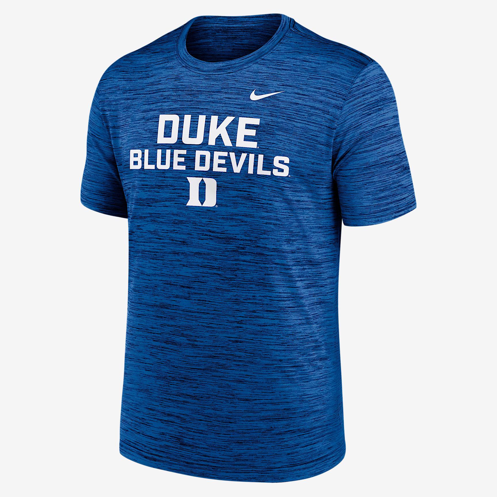 Duke Campus Center Stack Velocity Men's Nike Dri-FIT College T-Shirt Product Image