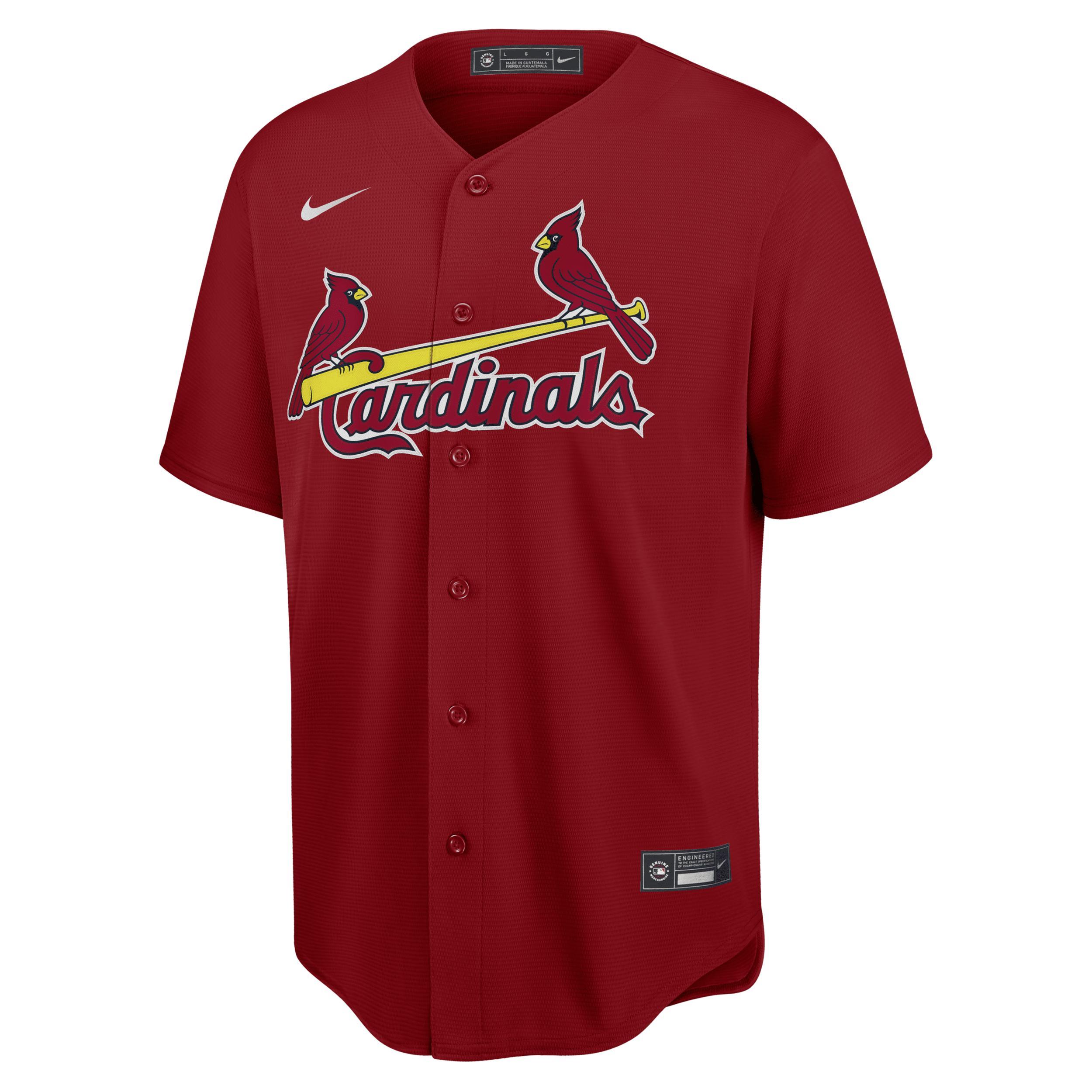 Men's Nike Red St. Louis Cardinals Alternate Replica Team Jersey, Size: Large Product Image