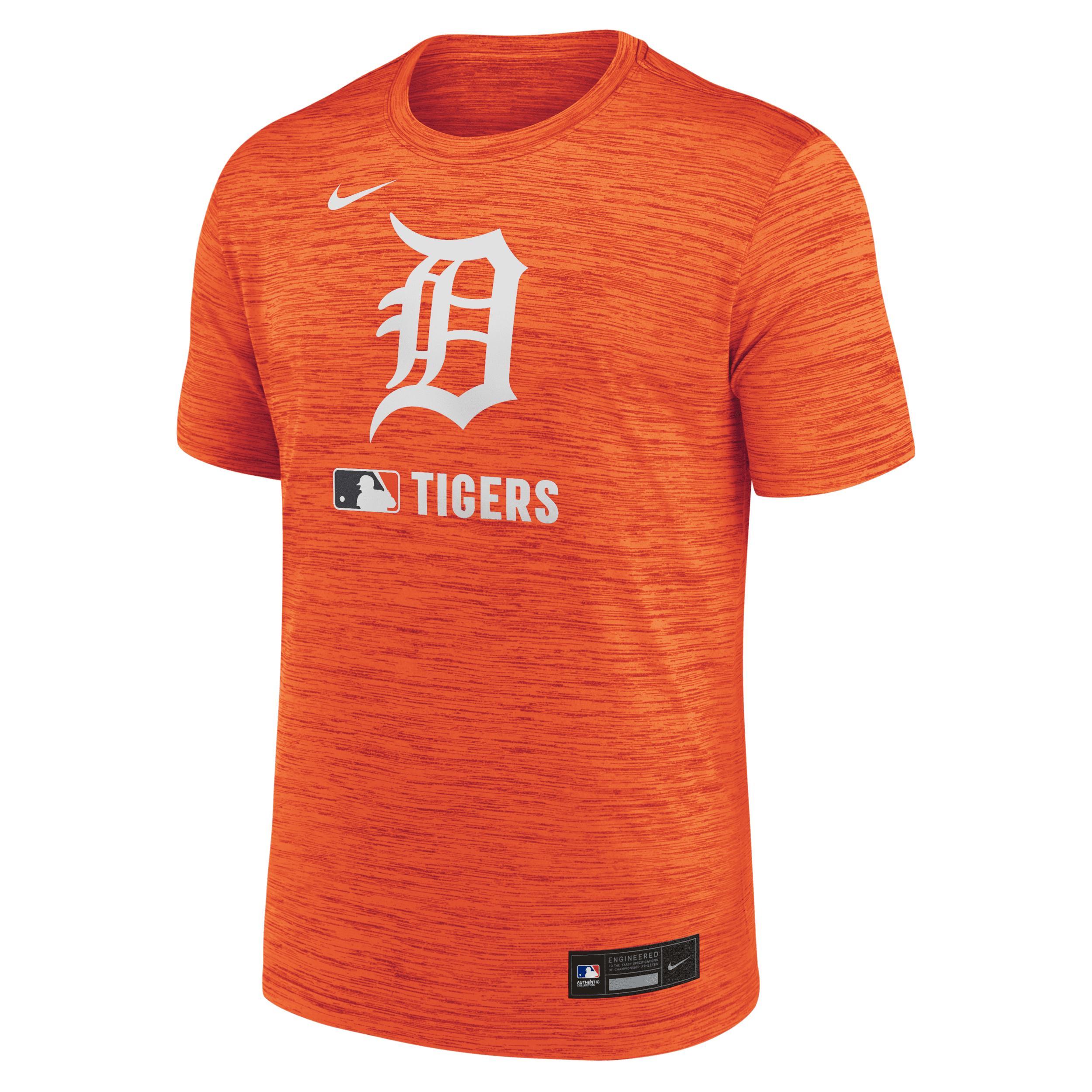 Detroit Tigers Authentic Collection Velocity Nike Mens Dri-FIT MLB T-Shirt Product Image