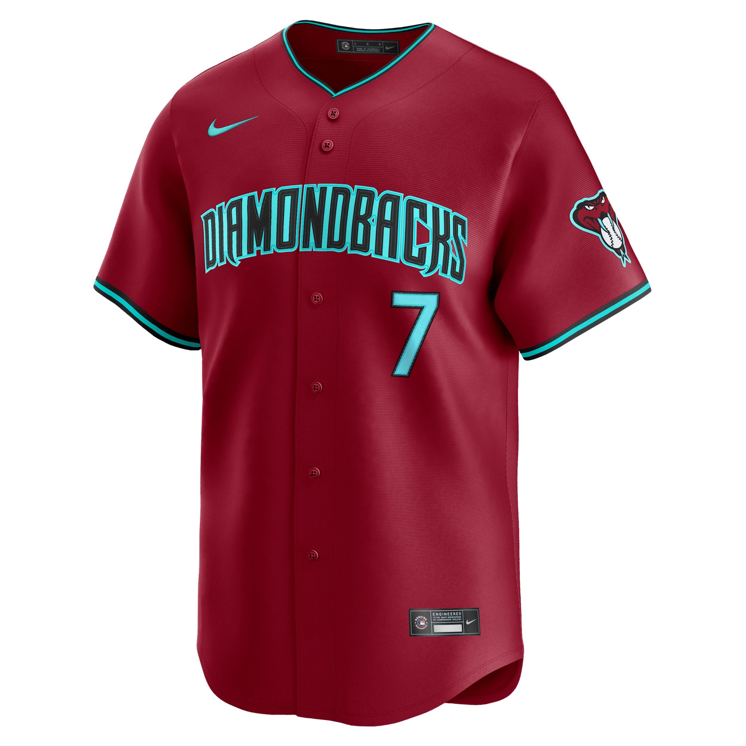 Corbin Carroll Arizona Diamondbacks Nike Men's Dri-FIT ADV MLB Limited Jersey Product Image