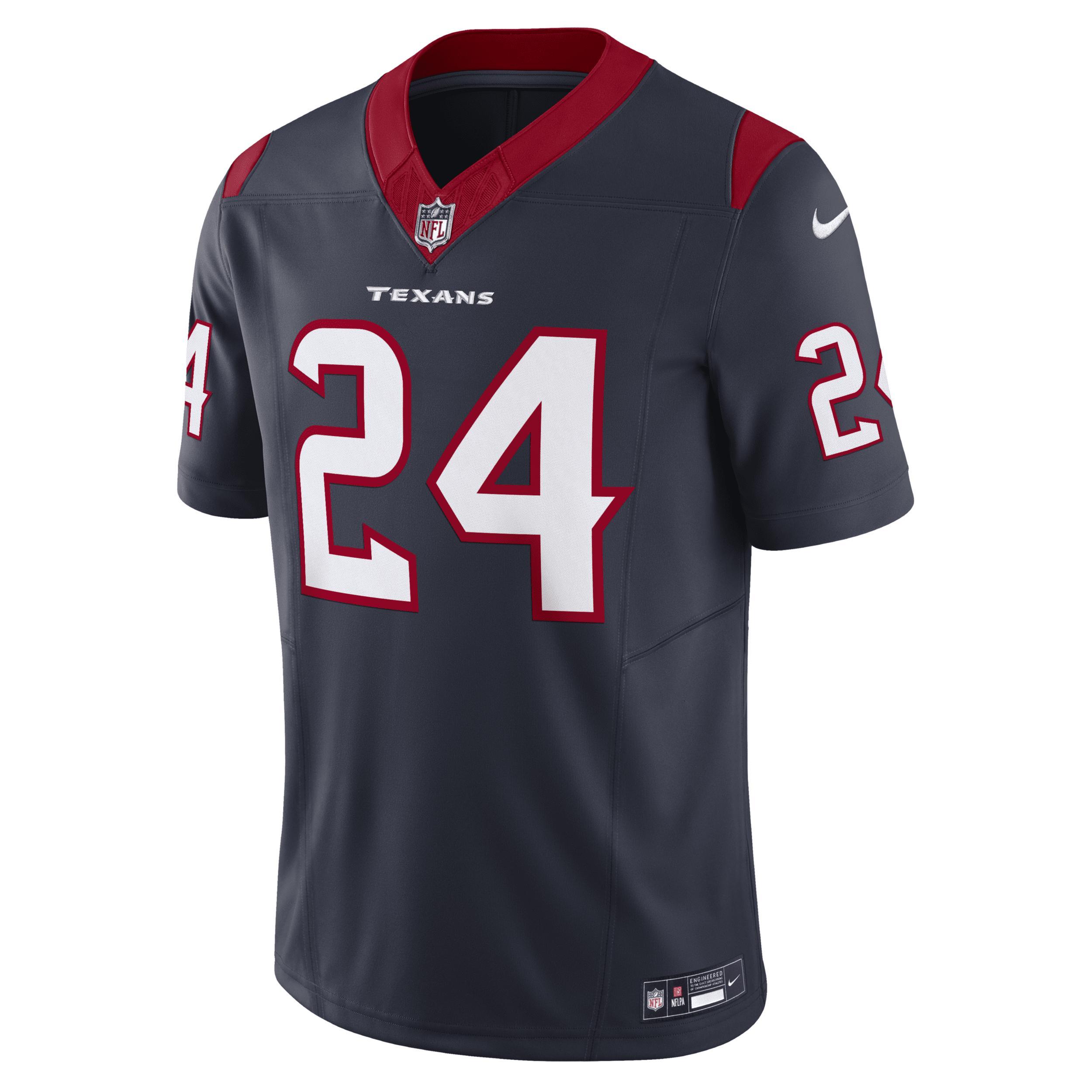 Men's Nike Derek Stingley Jr. Red Houston Texans Vapor F.U.S.E. Limited Alternate Jersey, Size: 3XL Product Image