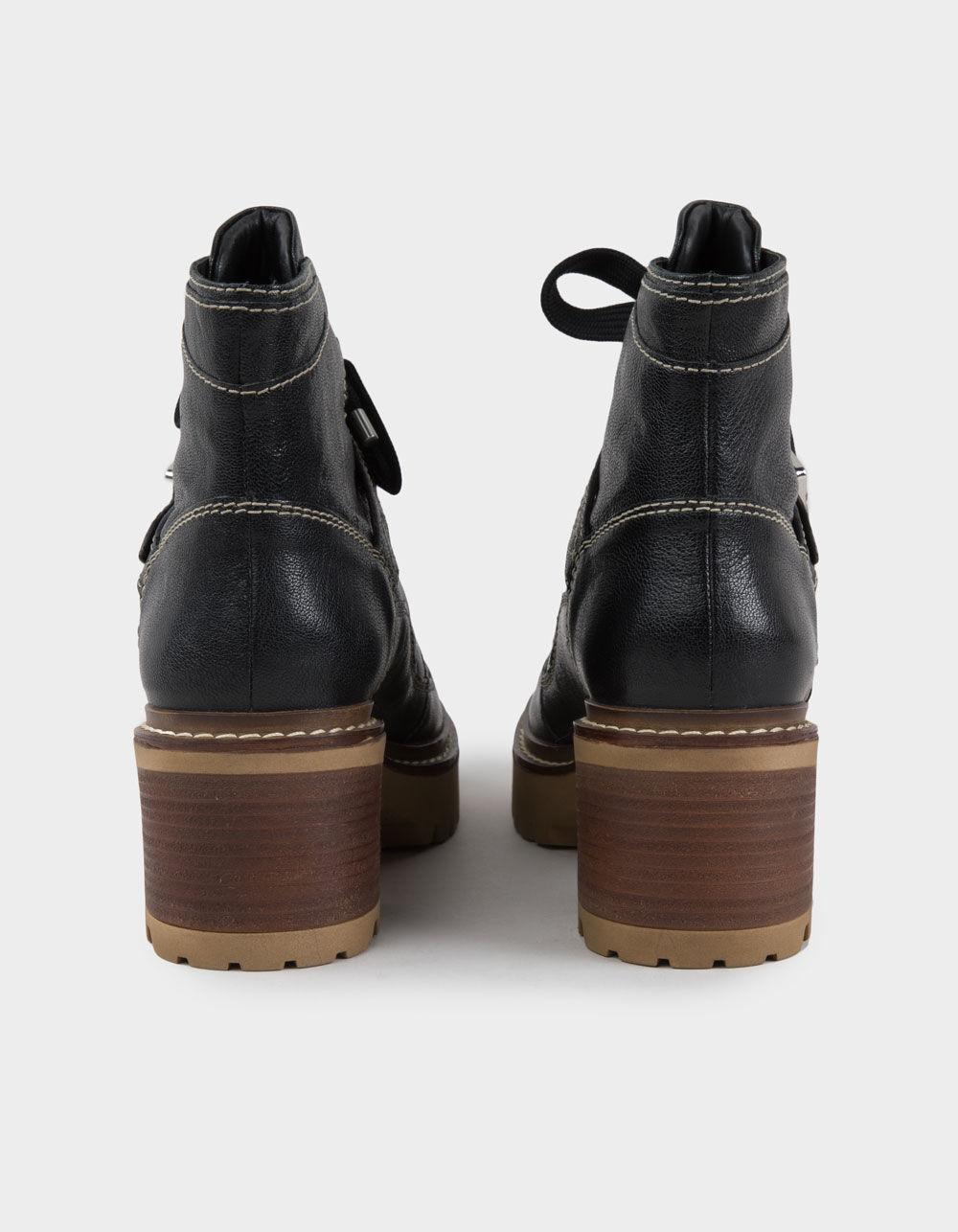 FREE PEOPLE Jasper Hiker Womens Ankle Boots - BLACK Product Image