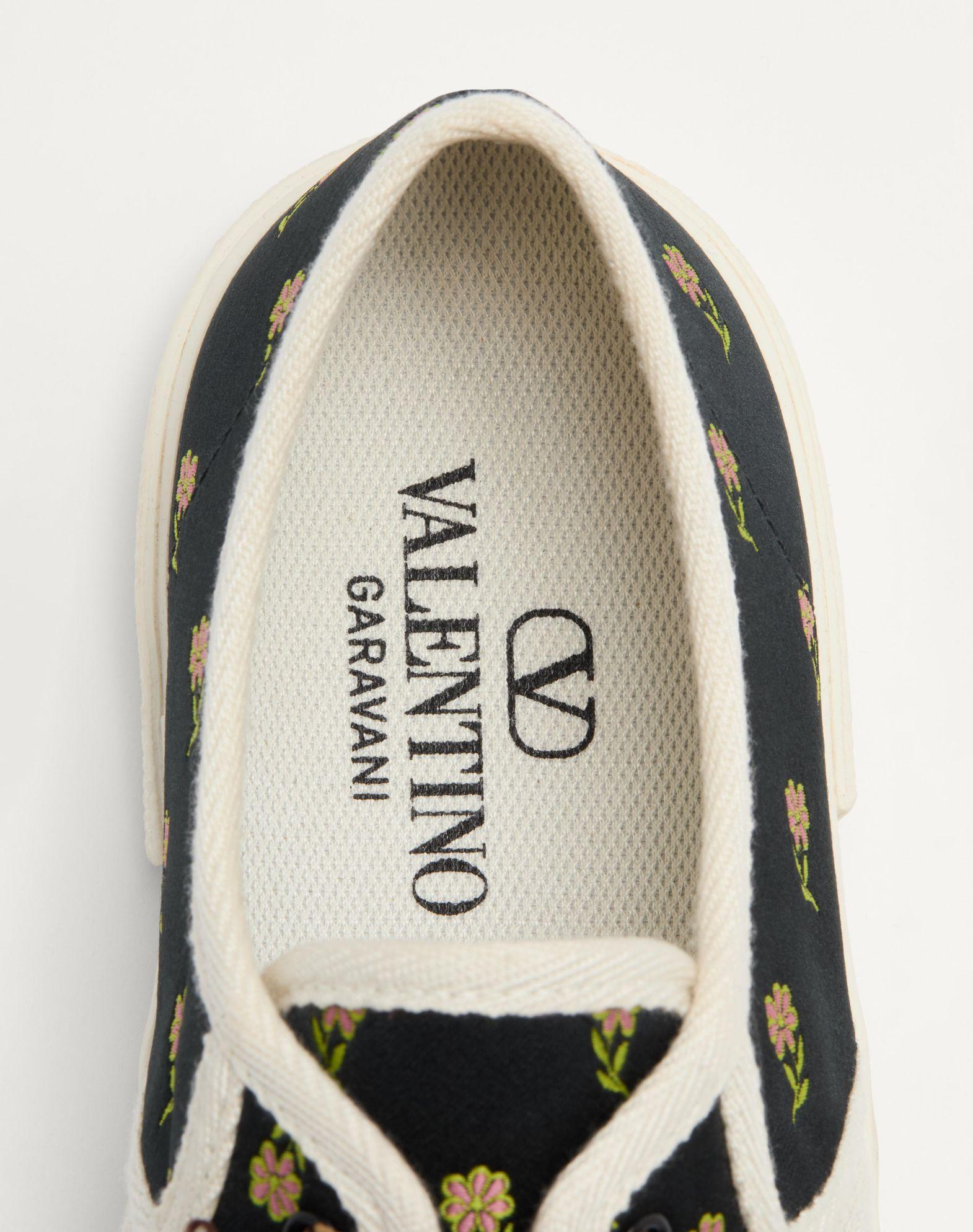Bay By Bay Sneakers In Papier Floral Fabric Product Image
