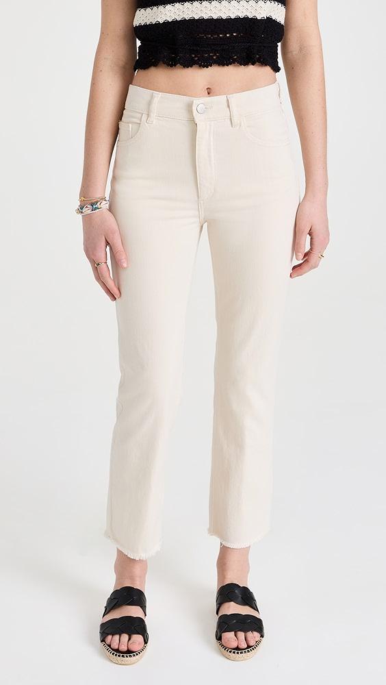 DL1961 Patti Straight High Rise Ankle Jeans | Shopbop Product Image