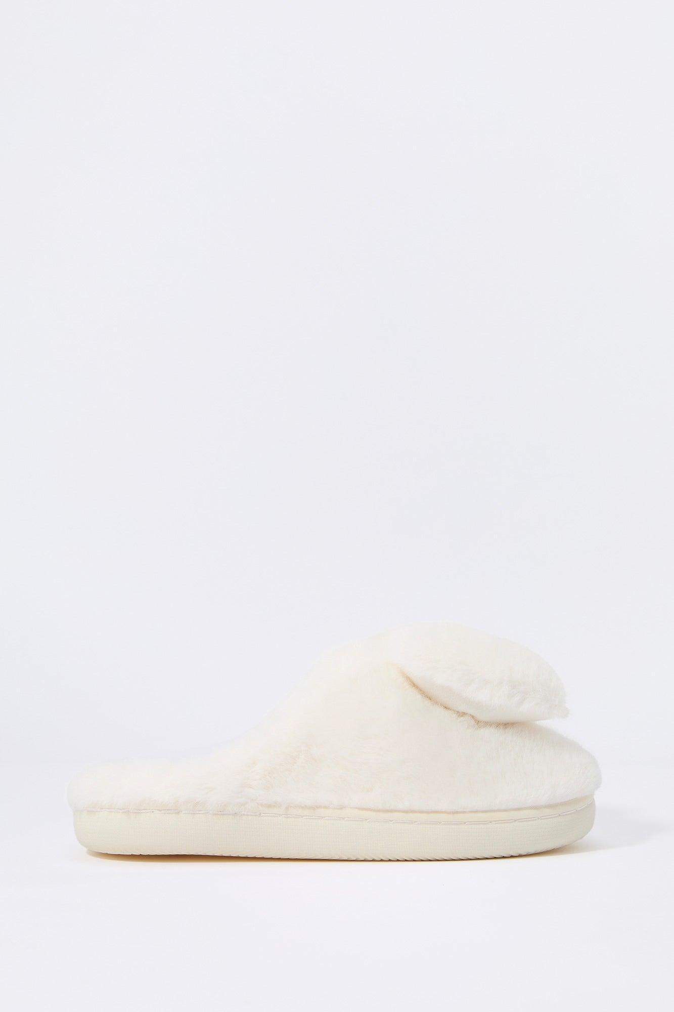 Plush Bow Slipper Female Product Image