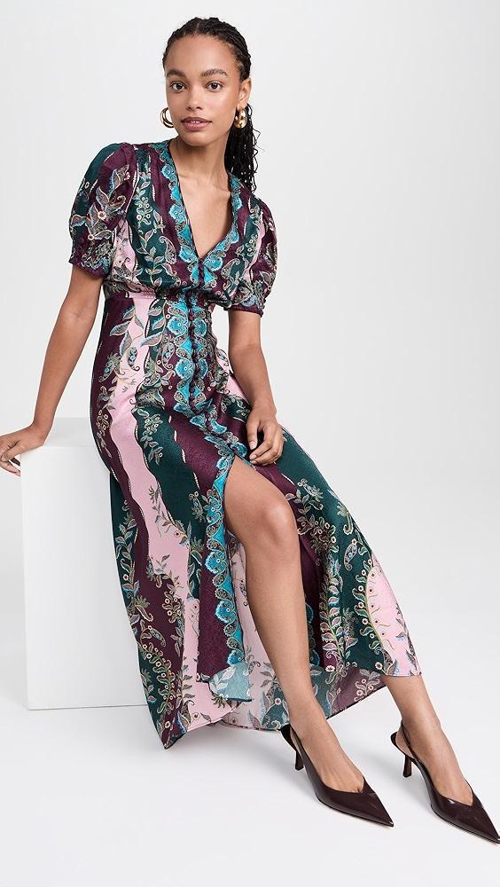 SALONI Lea Long Dress | Shopbop Product Image