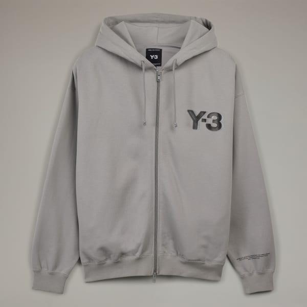 Y-3 Logo Zip Hoodie Product Image
