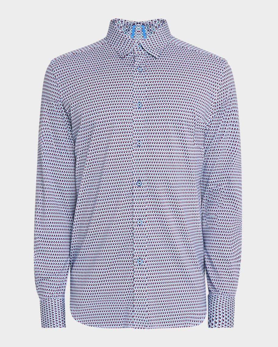 Mens Marion Cotton-Stretch Sport Shirt Product Image