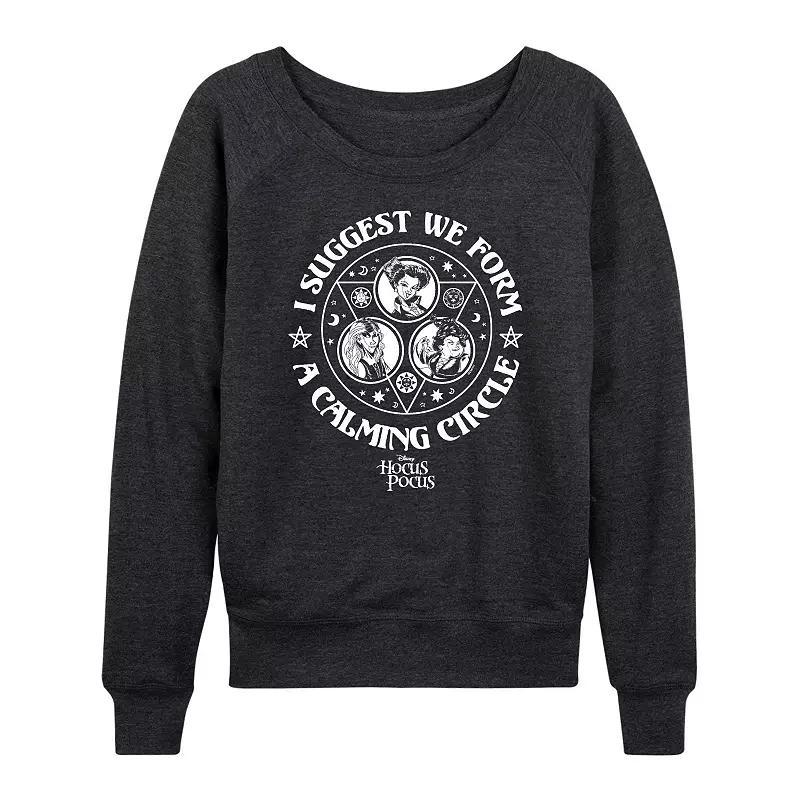 Womens Barbie One Of A Kind French Terry Long Sleeve Tee Heather Grey Product Image