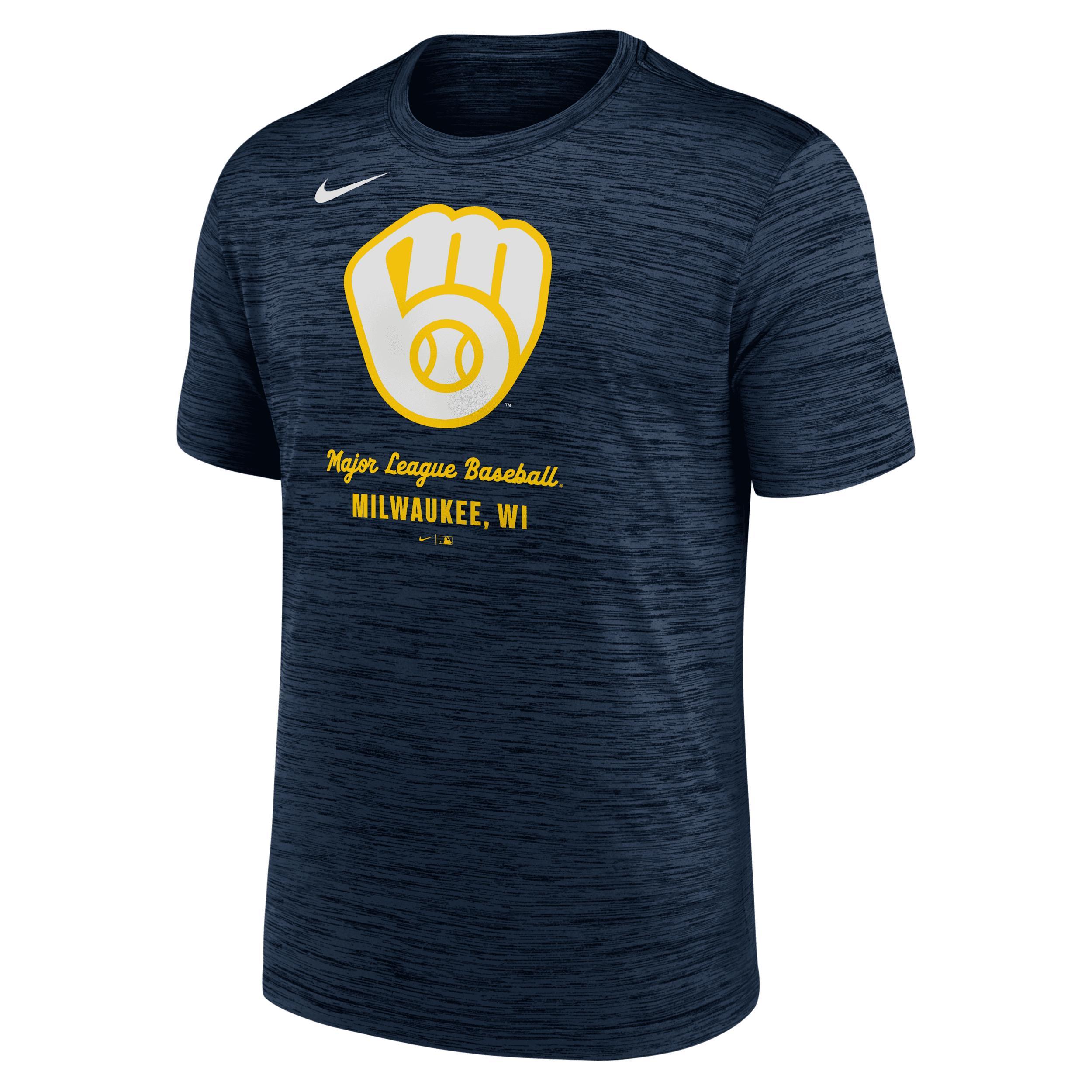 Los Angeles Dodgers Authentic Collection Velocity Nike Men's Dri-FIT MLB T-Shirt Product Image