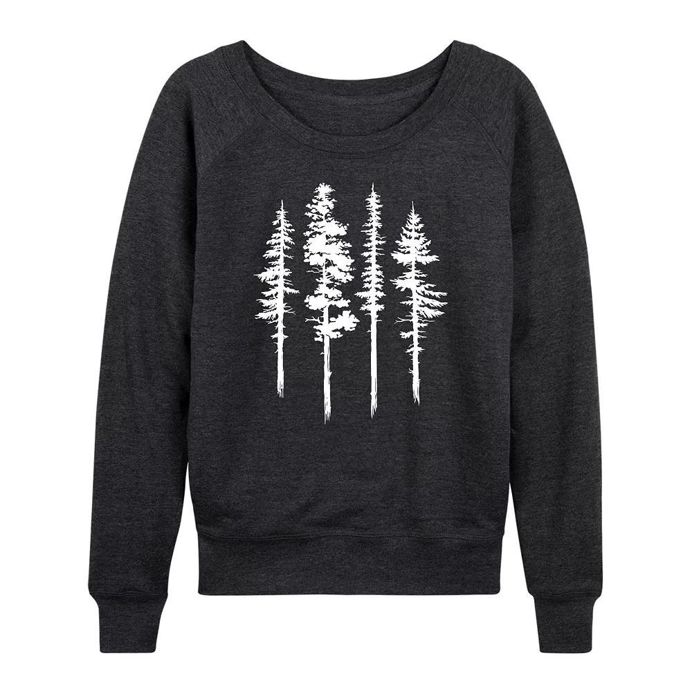 Womens Barbie Doll Sold Separately French Terry Long Sleeve Tee, Girls Heather Grey Product Image