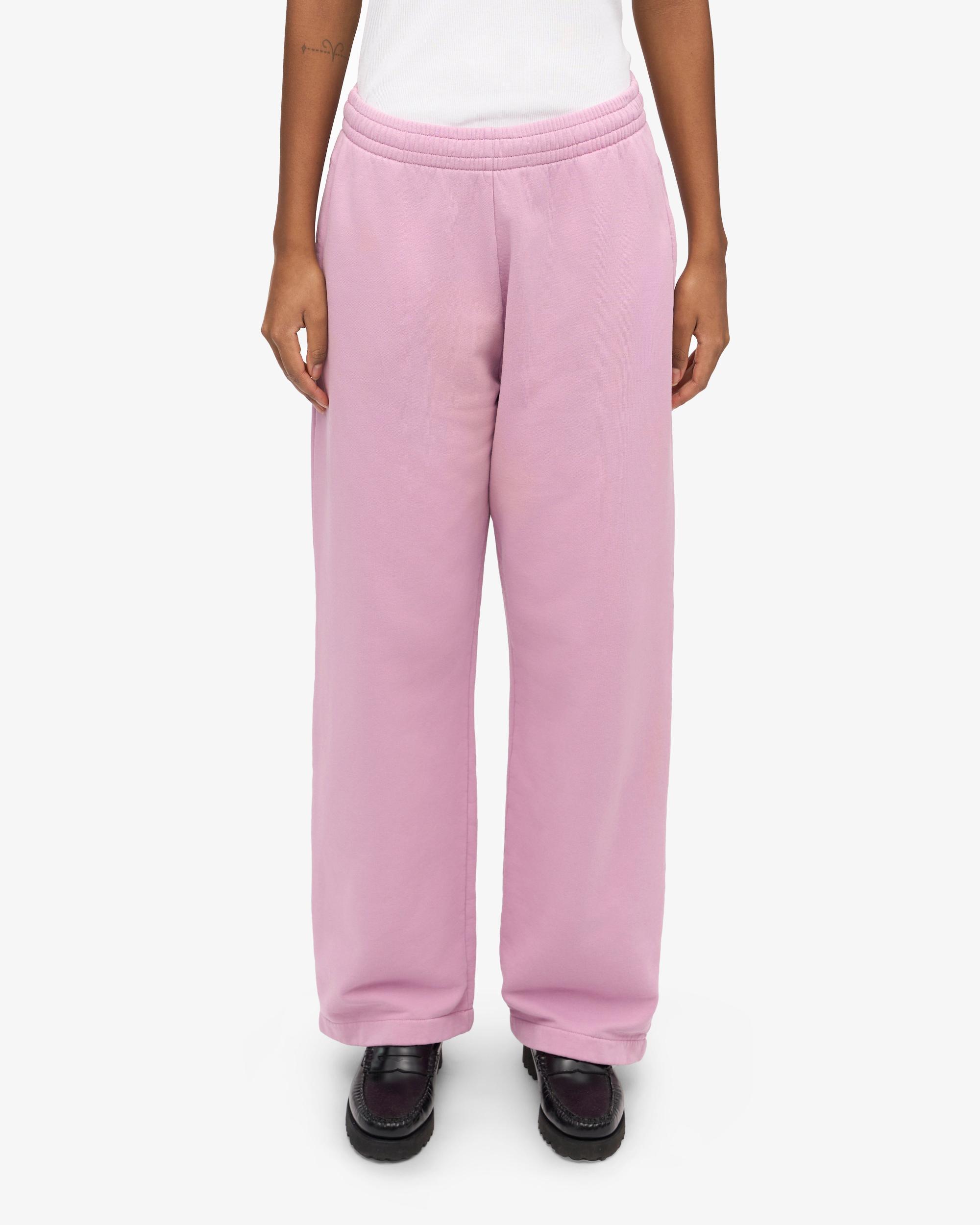 Organic Straight Leg Sweatpants - Cherry Blossom Product Image
