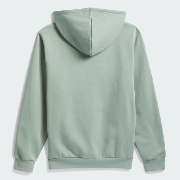 adidas Henry Jones Deckfoil Hoodie (Gender Neutral) Silver Green L Unisex Product Image