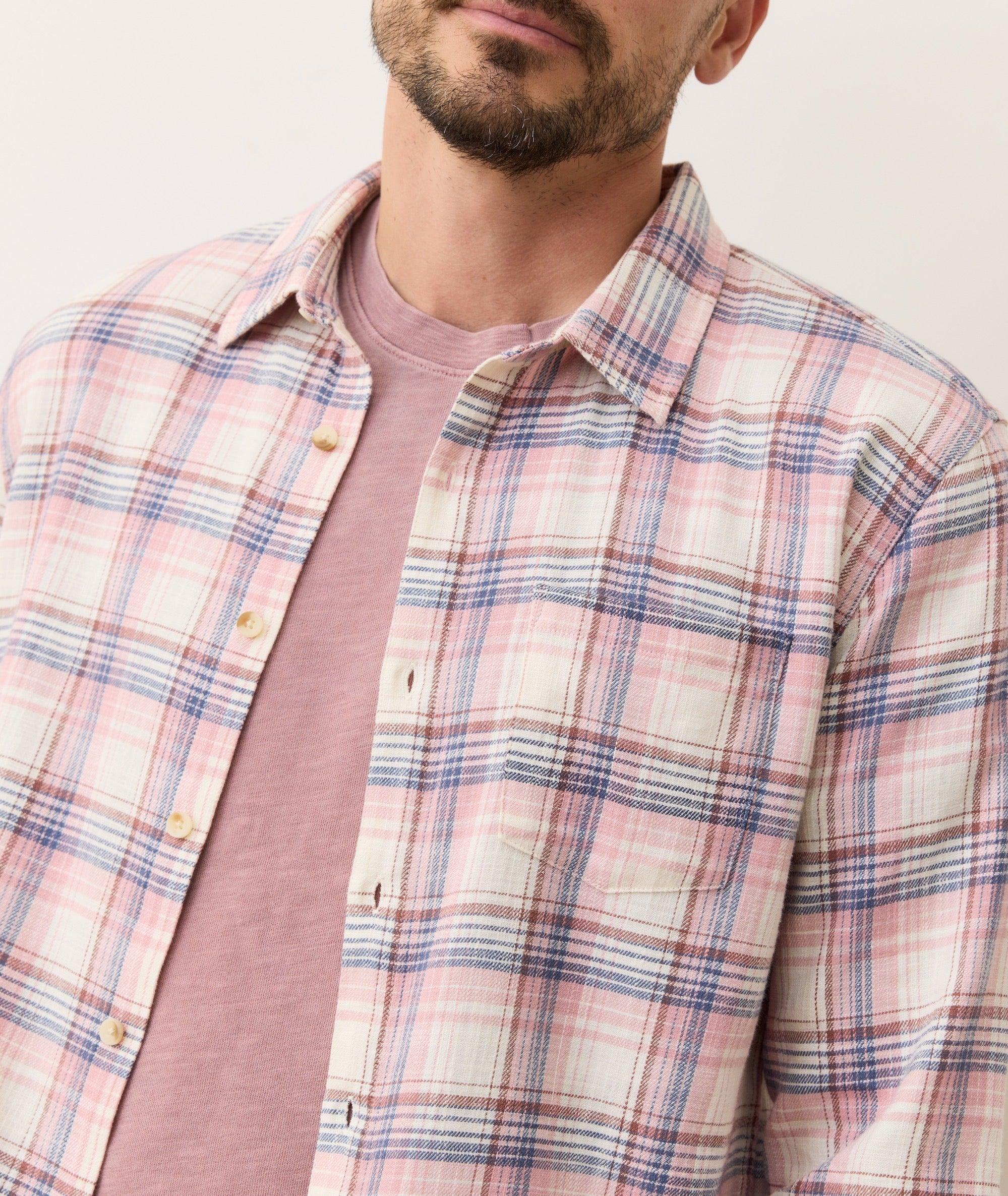 Stretch Selvage Long Sleeve Shirt Product Image