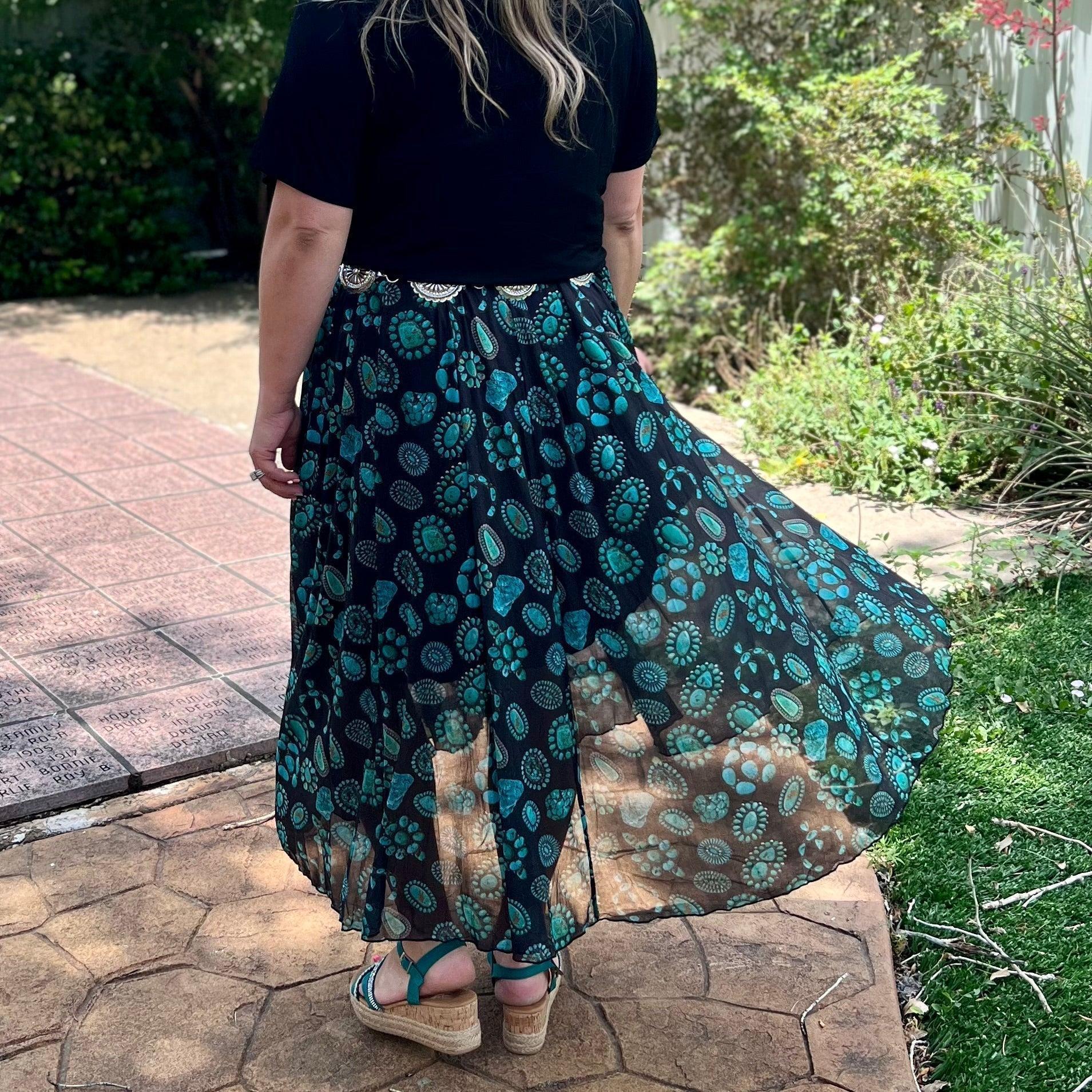 Concho Kreek Maxi Skirt Product Image