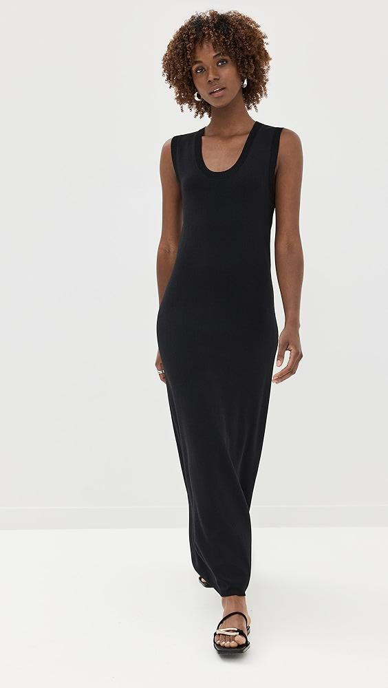 Róhe Scoop Neck Knitted Dress | Shopbop Product Image