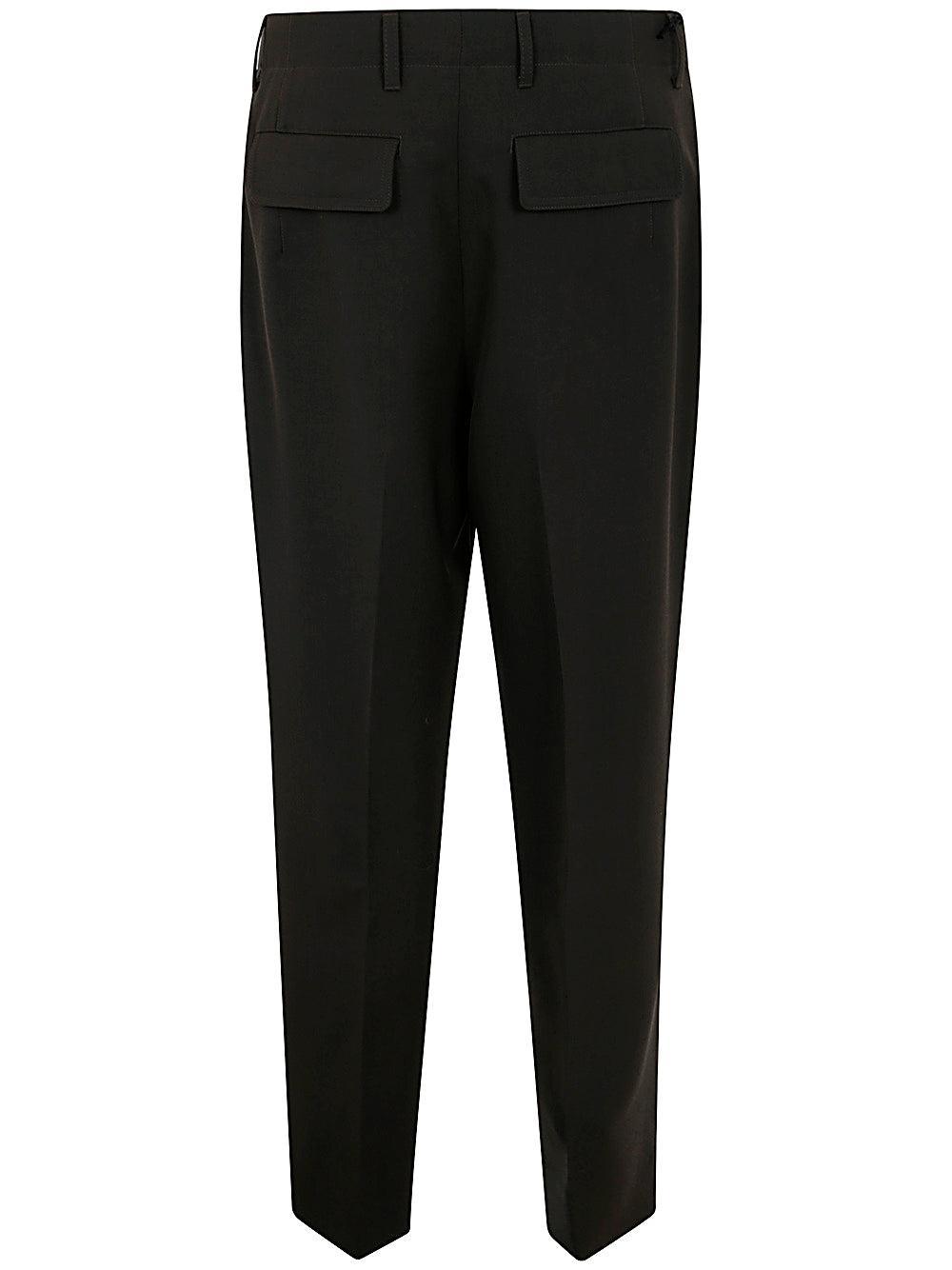 ZEGNA Pure Wool Pants Clothing In Brown Product Image