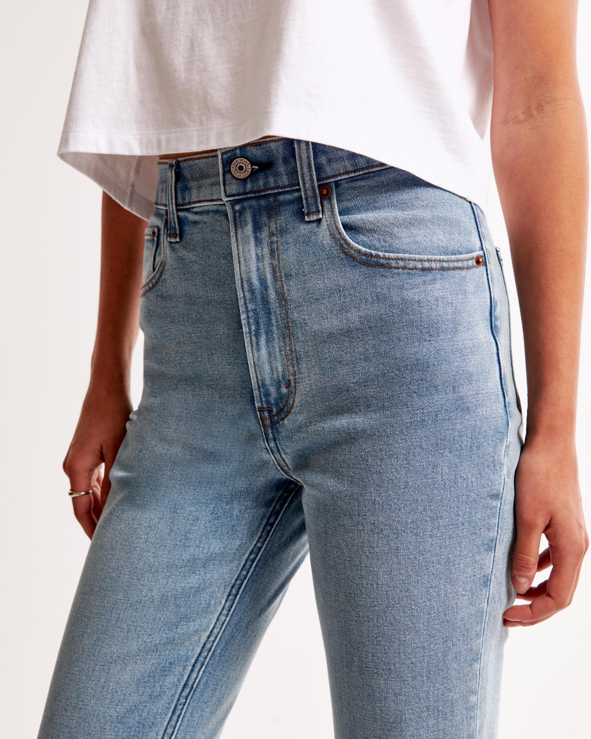 Ultra High Rise Ankle Straight Jean Product Image