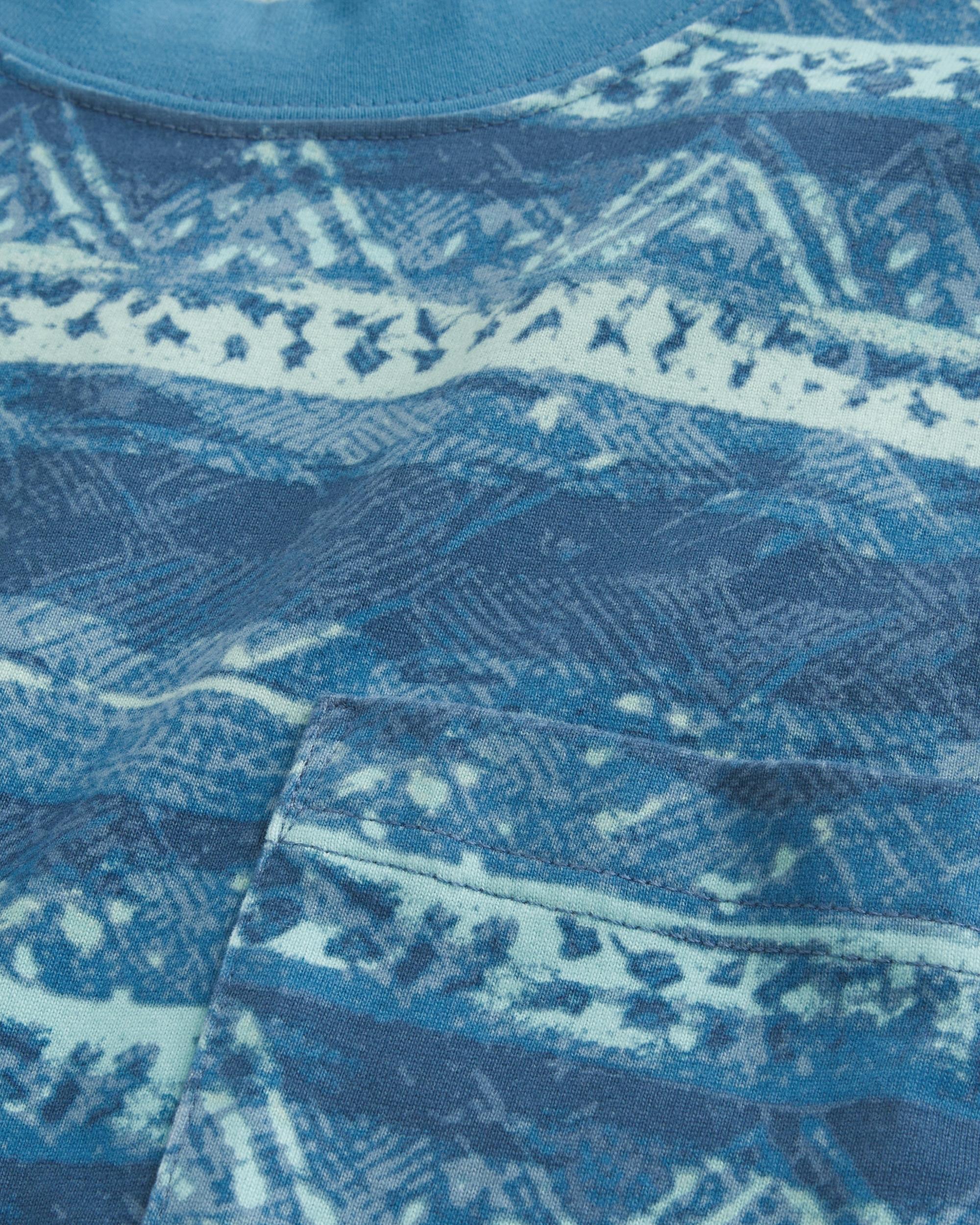 Boxy Heavyweight Pattern Crew T-Shirt Product Image