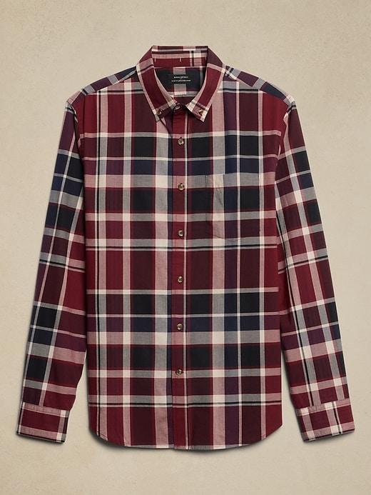 Slim Cotton Shirt Product Image