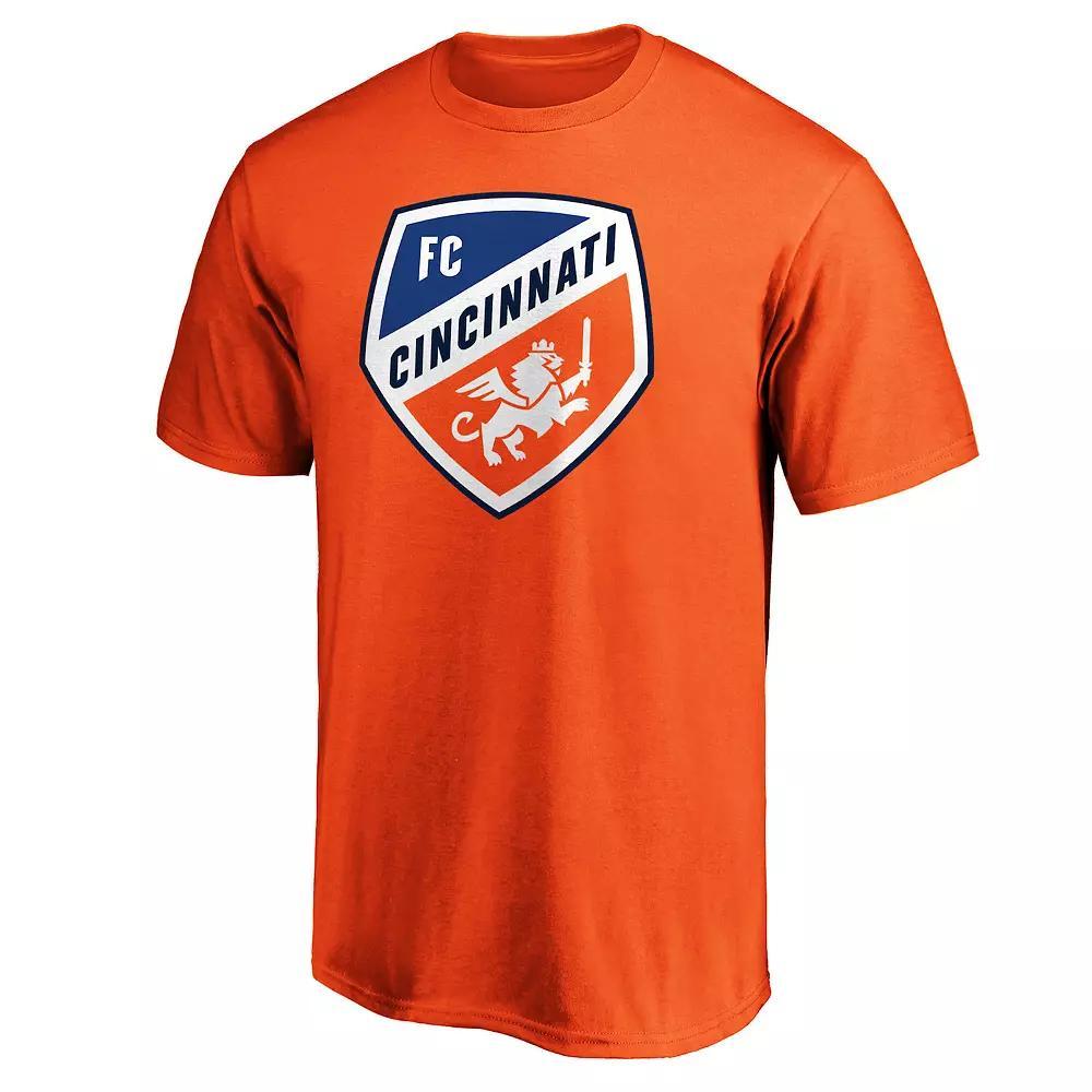 Men's MLS FC Cincinnati Primary Logo Tee Shirt, Size: 2XL, Fcc Orange Product Image