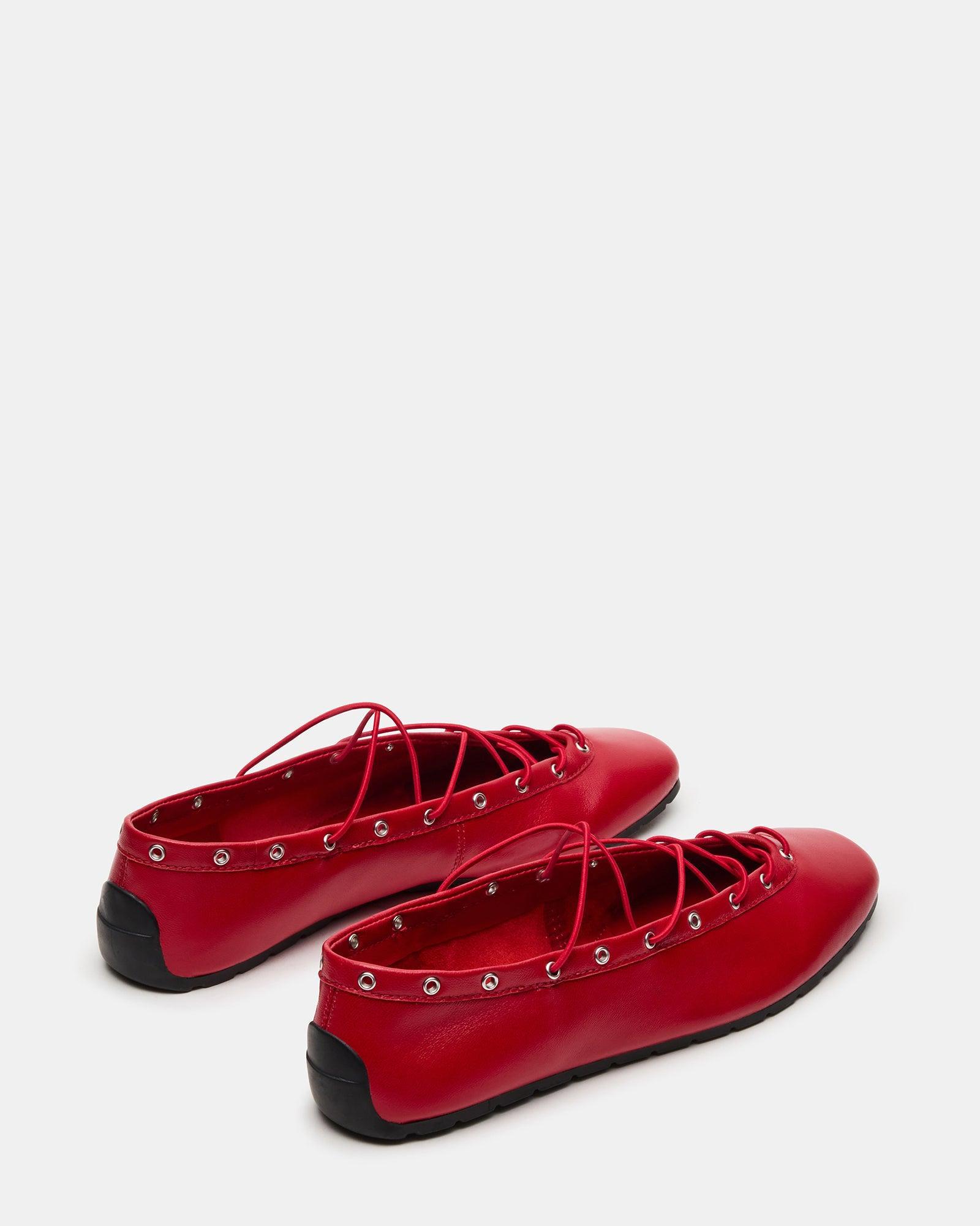 POINTE RED LEATHER Female Product Image