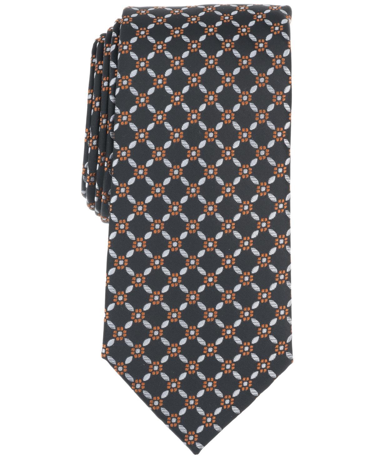 Perry Ellis Mens Cronan Geo-Pattern Solid Tie Product Image