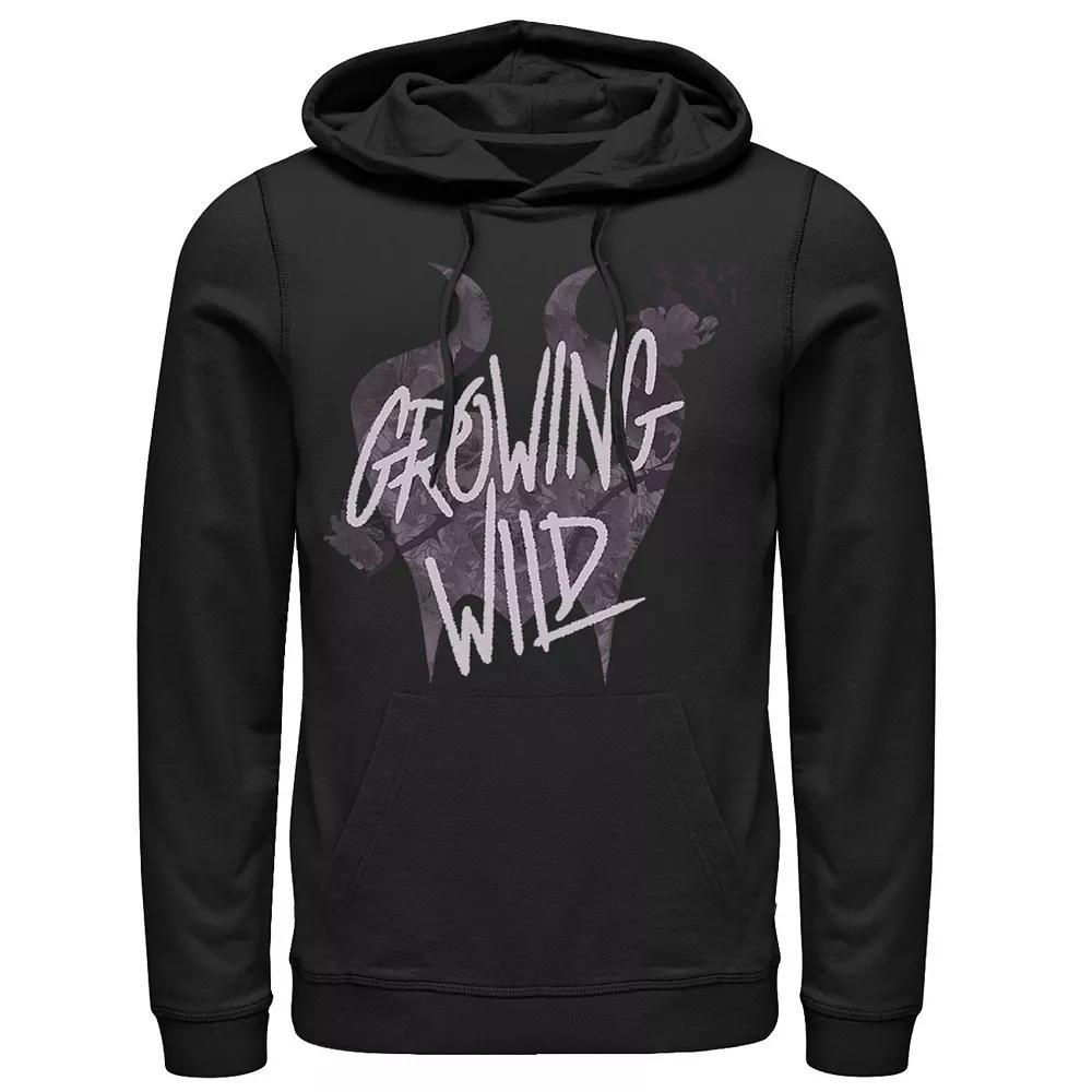 Disney's Maleficent Growing Wild Men's Hoodie, Size: Medium, Black Product Image