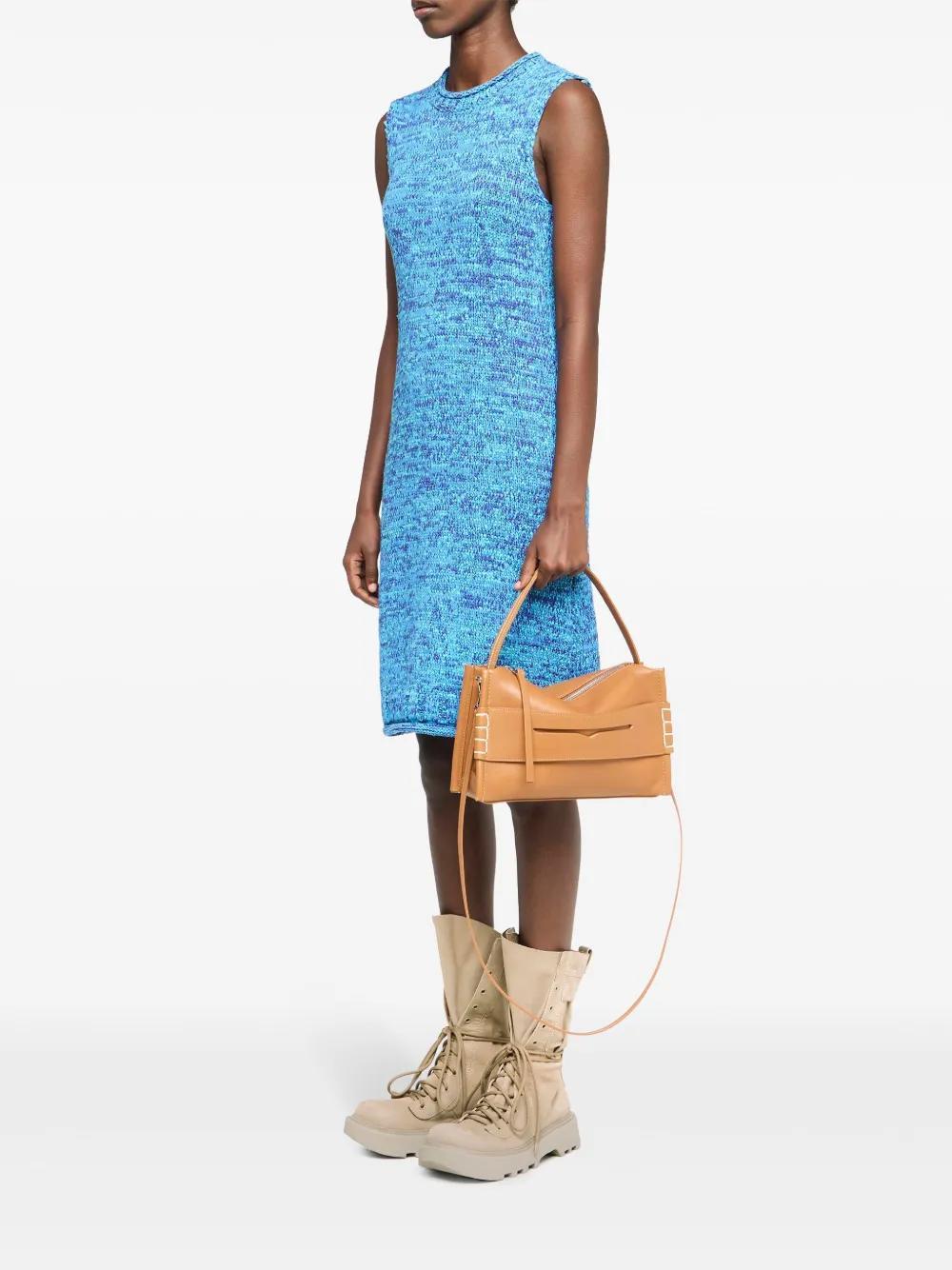 JW ANDERSON Space Dye Mini Dress In Blue Product Image