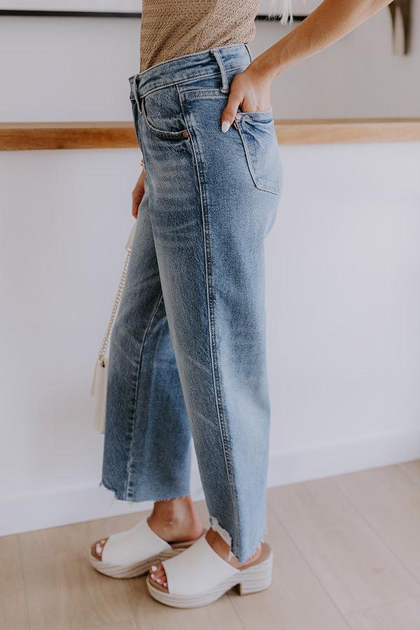 JUDY BLUE Raelynn High Waist Crop Jean Product Image
