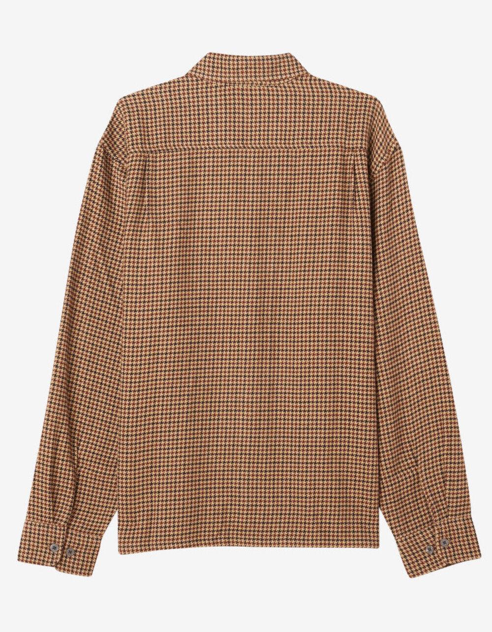 OBEY Tucker Mens Button Up Shirt - CREAM/BLACK Product Image