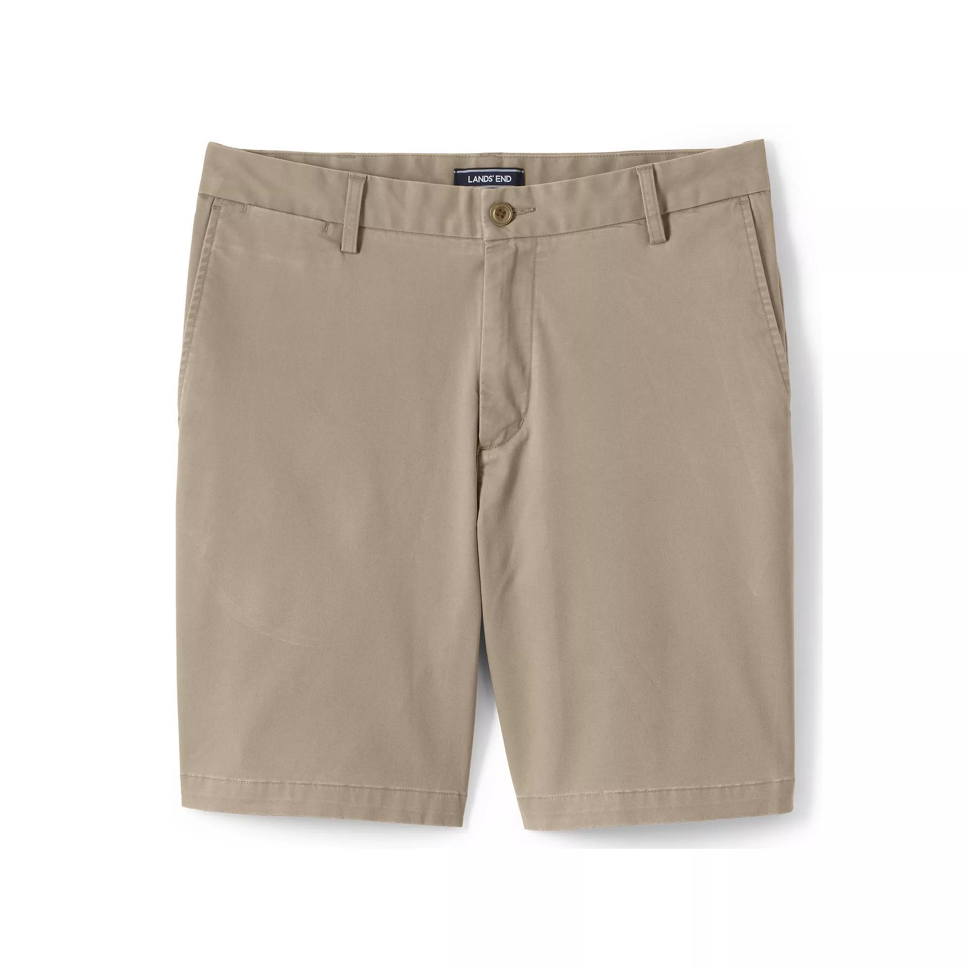 Men's Lands' End Traditional-Fit Comfort-First 9-inch Knockabout Chino Shorts, Size: 30, Radiant Blue Product Image