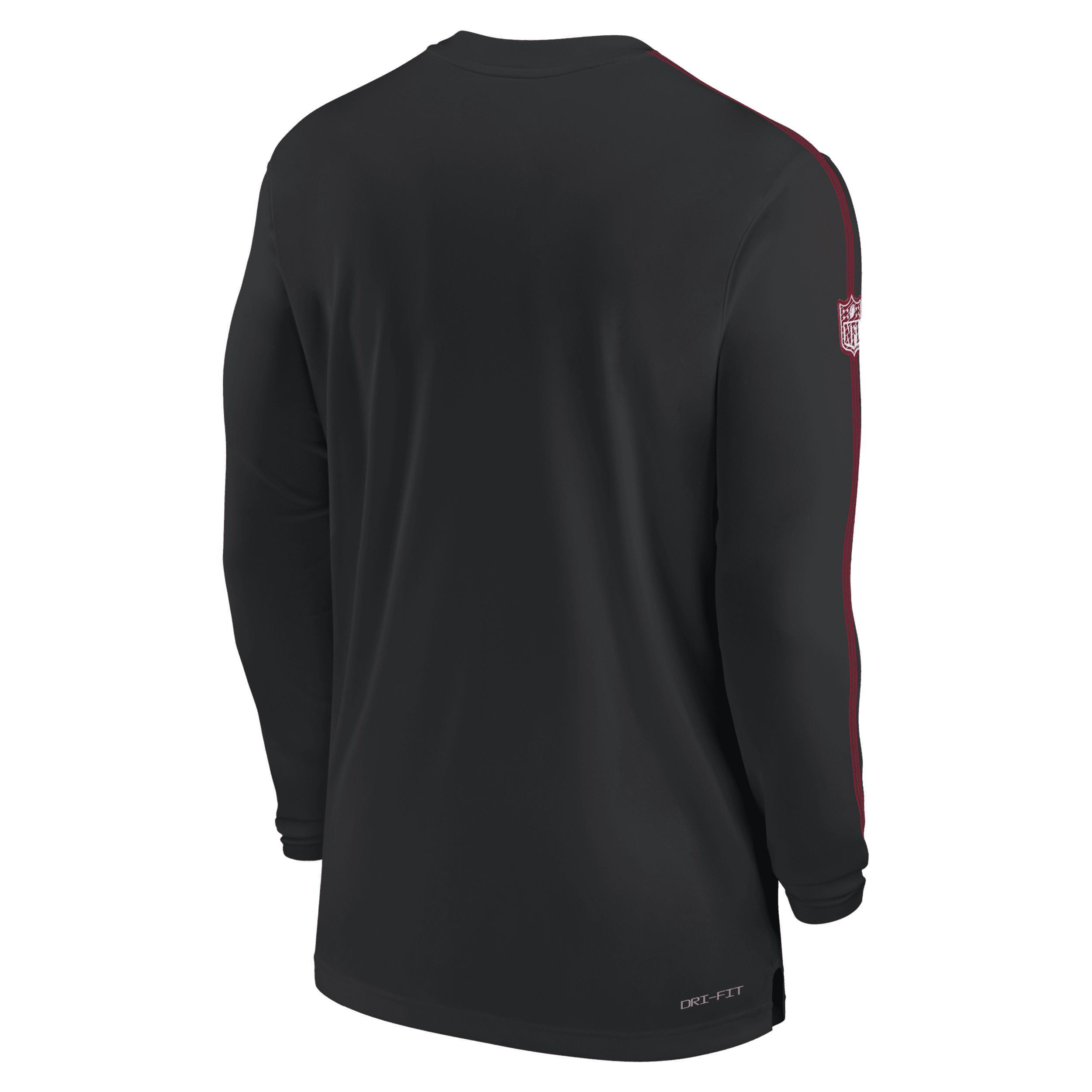 Las Vegas Raiders Sideline Coach Nike Men's Dri-FIT NFL Long-Sleeve Top Product Image