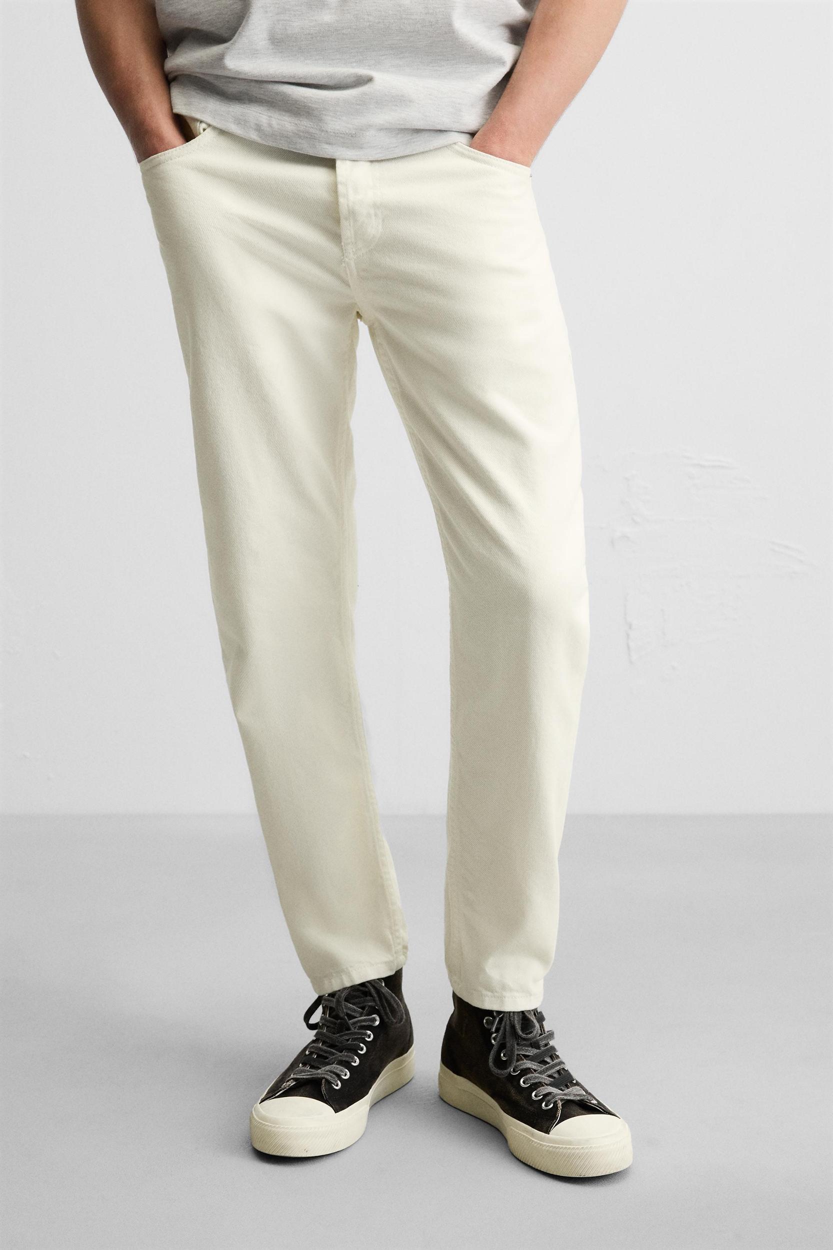 SLIM CROPPED FIT JEANS Product Image
