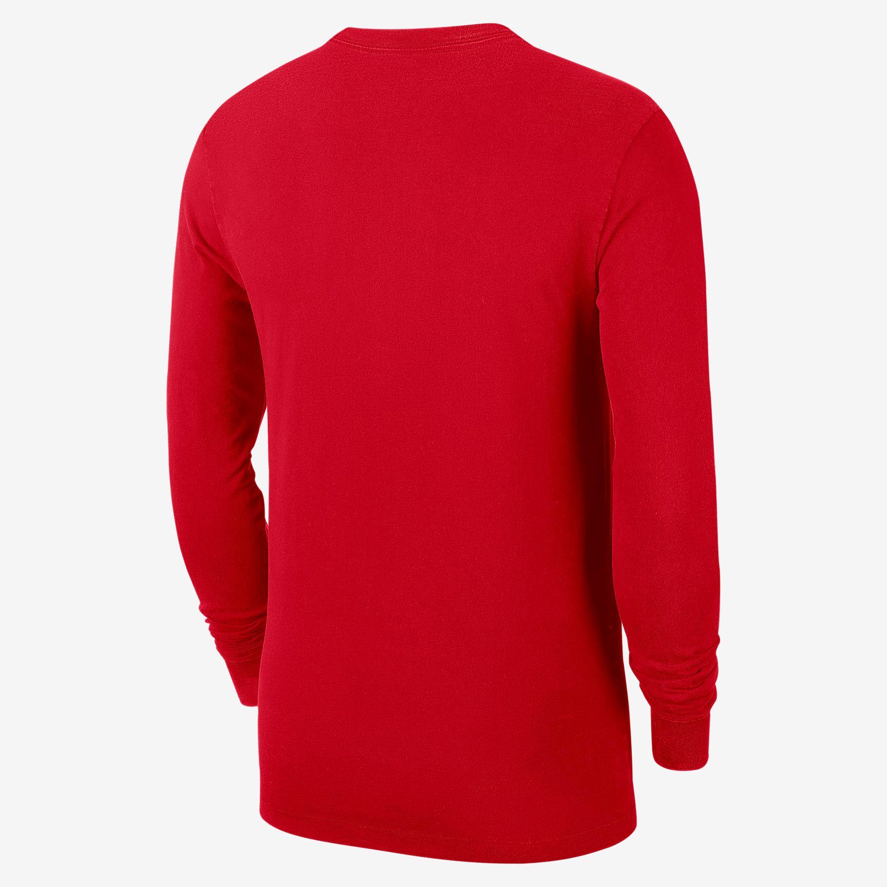 Detroit Pistons Men's Nike NBA Practice Long-Sleeve T-Shirt Product Image