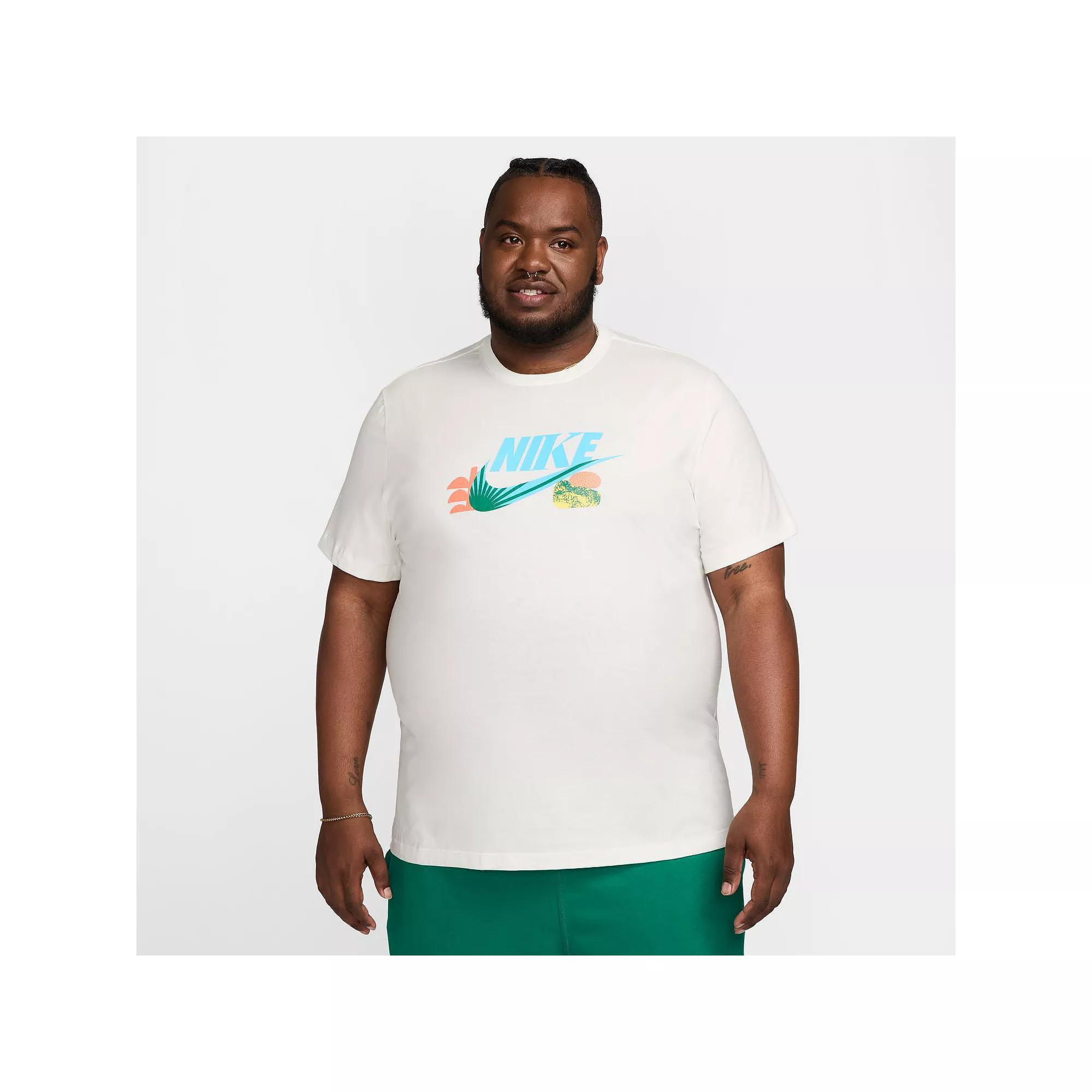 Men's Nike Sportswear LBR Open 2 Graphic Tee, Size: XXL, 133 Blue Product Image