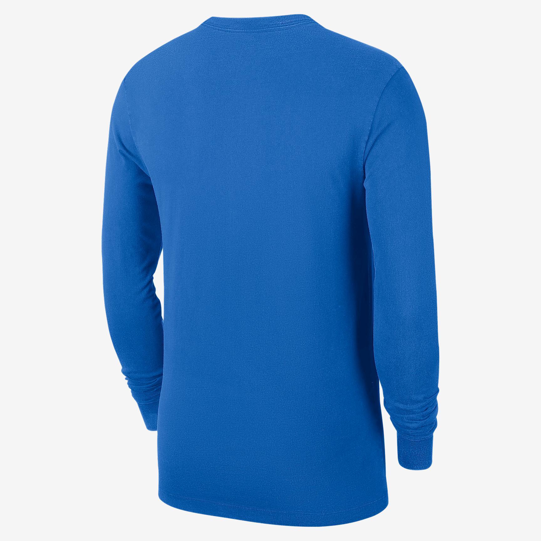 Oklahoma City Thunder Men's Nike NBA Practice Long-Sleeve T-Shirt Product Image