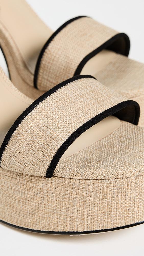 Larroudé Dolly Platform Sandals | Shopbop Product Image