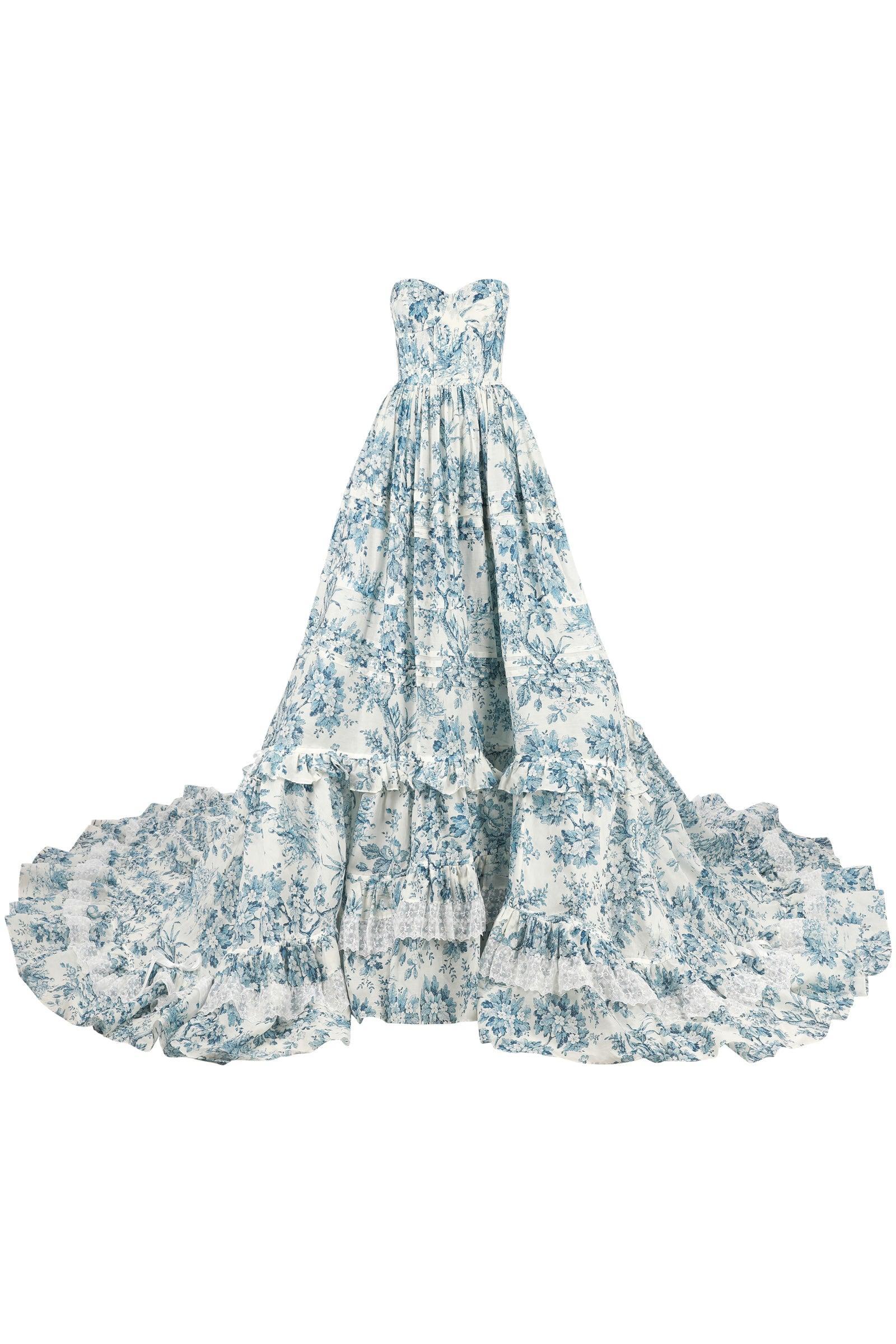 The Silk Organdy Amadeus Shipwreck Gown Product Image