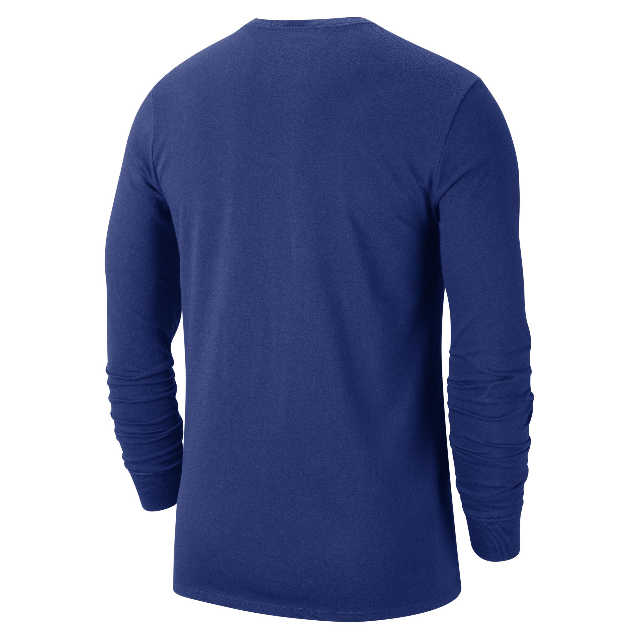 Los Angeles Lakers Swoosh Essential Nike Men's NBA Long-Sleeve T-Shirt Product Image