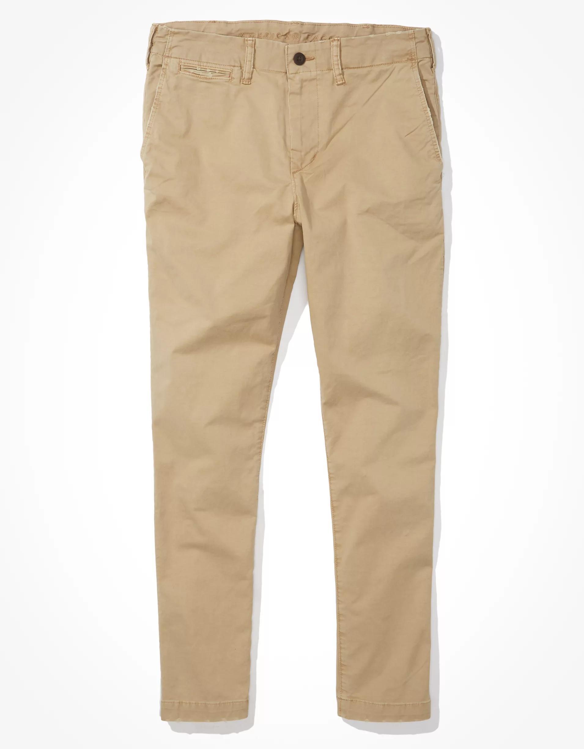 AE Flex Slim Lived-In Khaki Pant Product Image